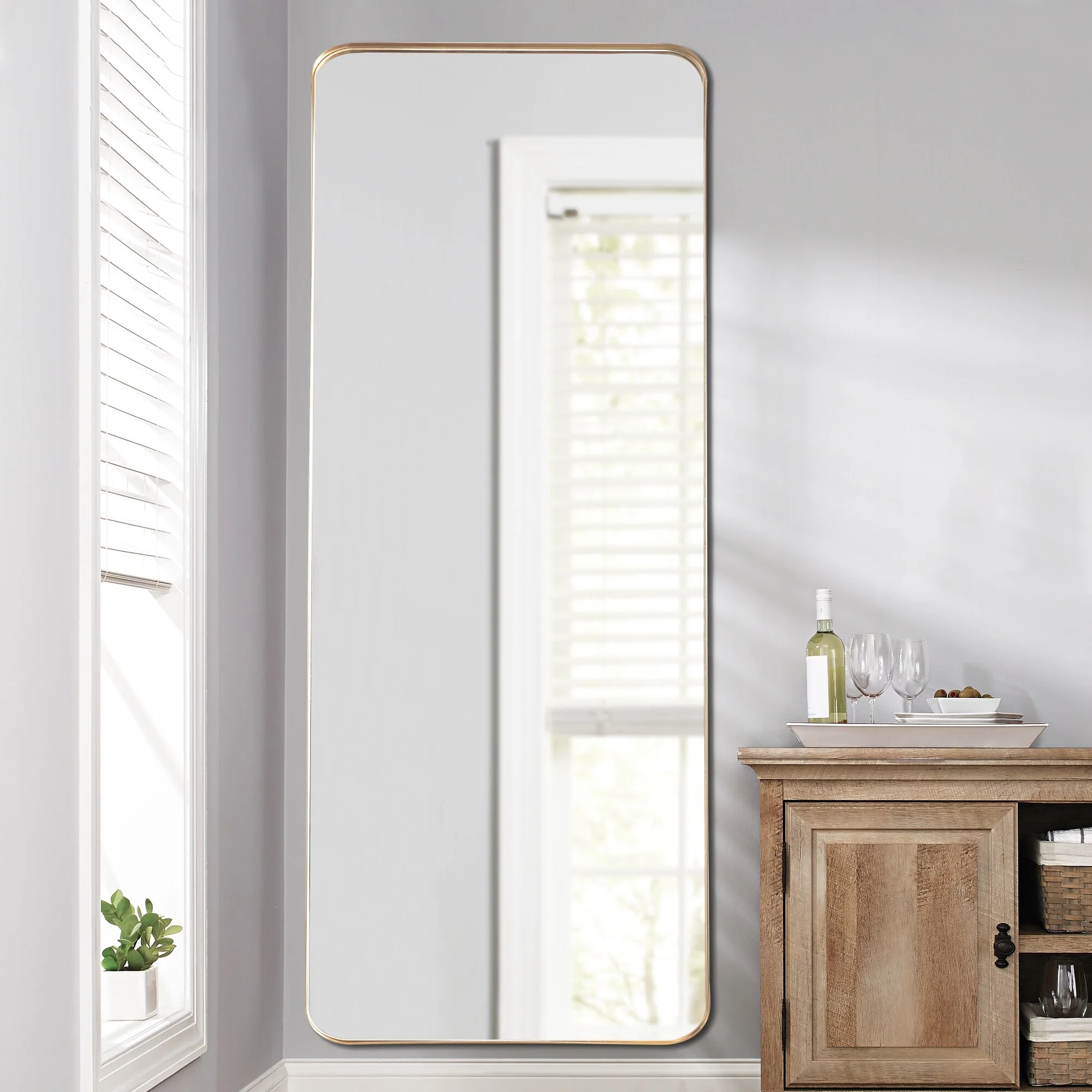 Large Full Length Wall Mounted Mirror, Full Body Dressing Mirror for Bedroom, Entryway and Home Decor - Image 25
