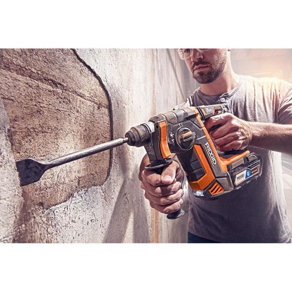 18-Volt Cordless Brushless 1 in. SDS-Plus Rotary Hammer (Tool Only) R86711B - Image 5