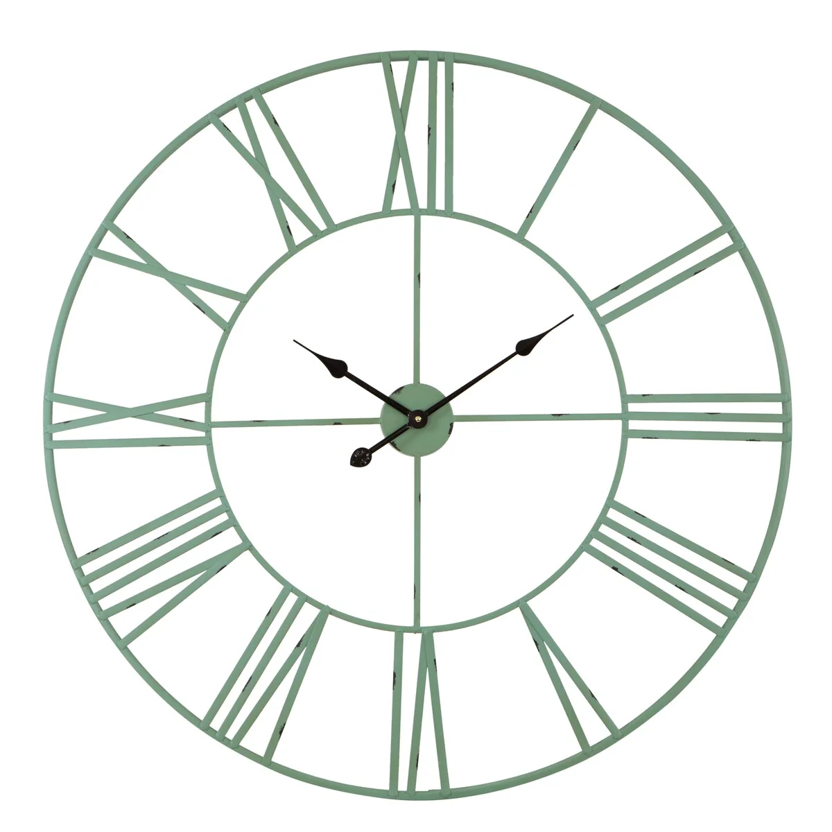 Modern Round Metal Wall Clock, Decorative Circular Hanging Clock for Living Room, Bedroom and Office - Image 75