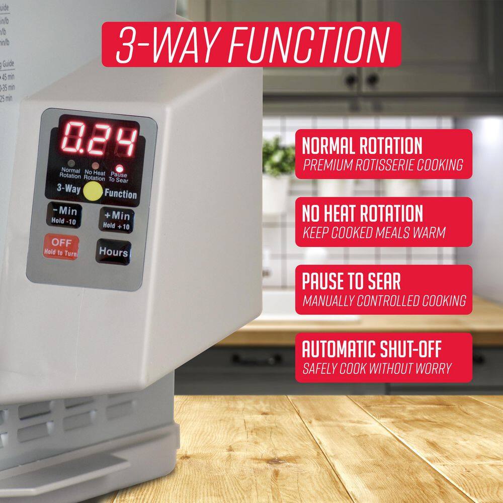 Digital Platinum Countertop Rotisserie Oven ST5000PLAT - Image 7