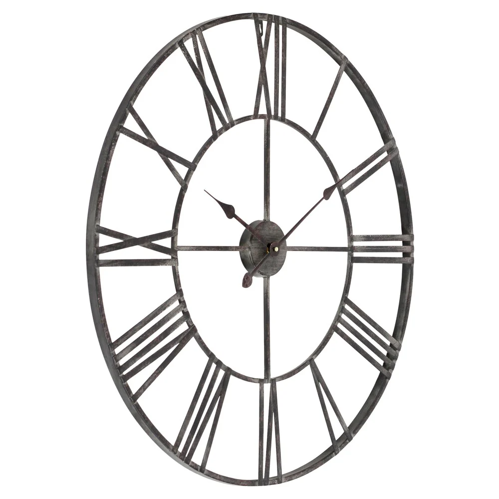 Modern Round Metal Wall Clock, Decorative Circular Hanging Clock for Living Room, Bedroom and Office - Image 22