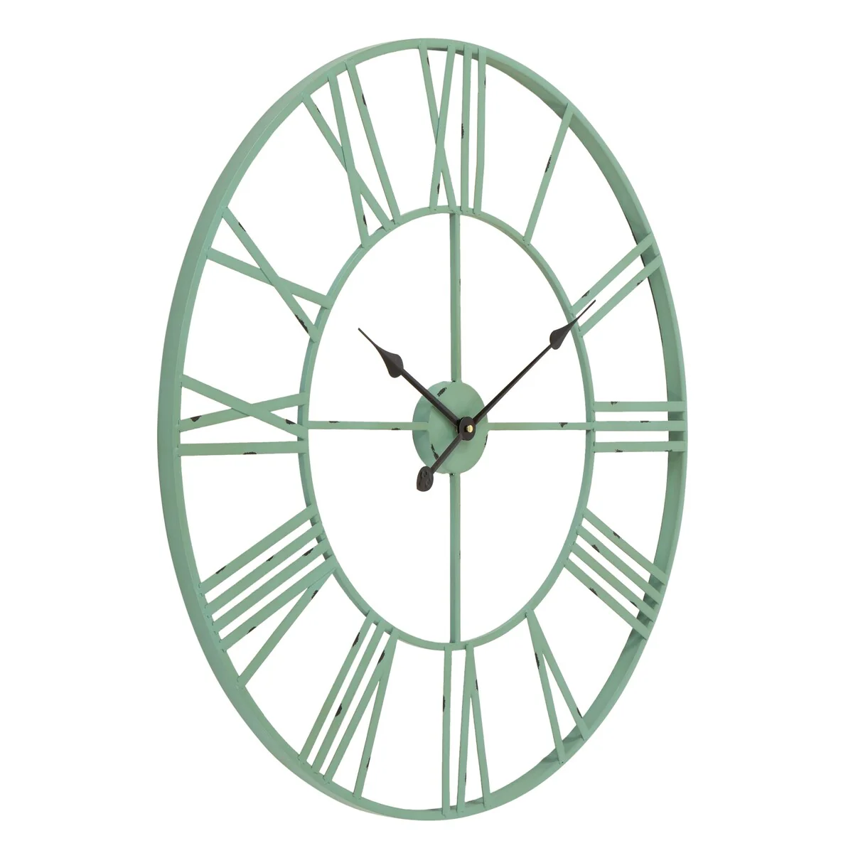 Modern Round Metal Wall Clock, Decorative Circular Hanging Clock for Living Room, Bedroom and Office - Image 36