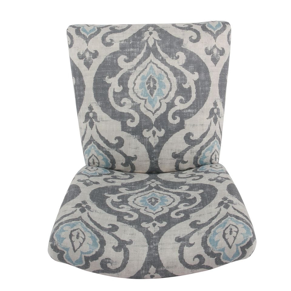 Set of 2 Upholstered Medallion Dining Chairs, Comfortable Parsons Style Chairs for Kitchen and Dining Room - Image 30