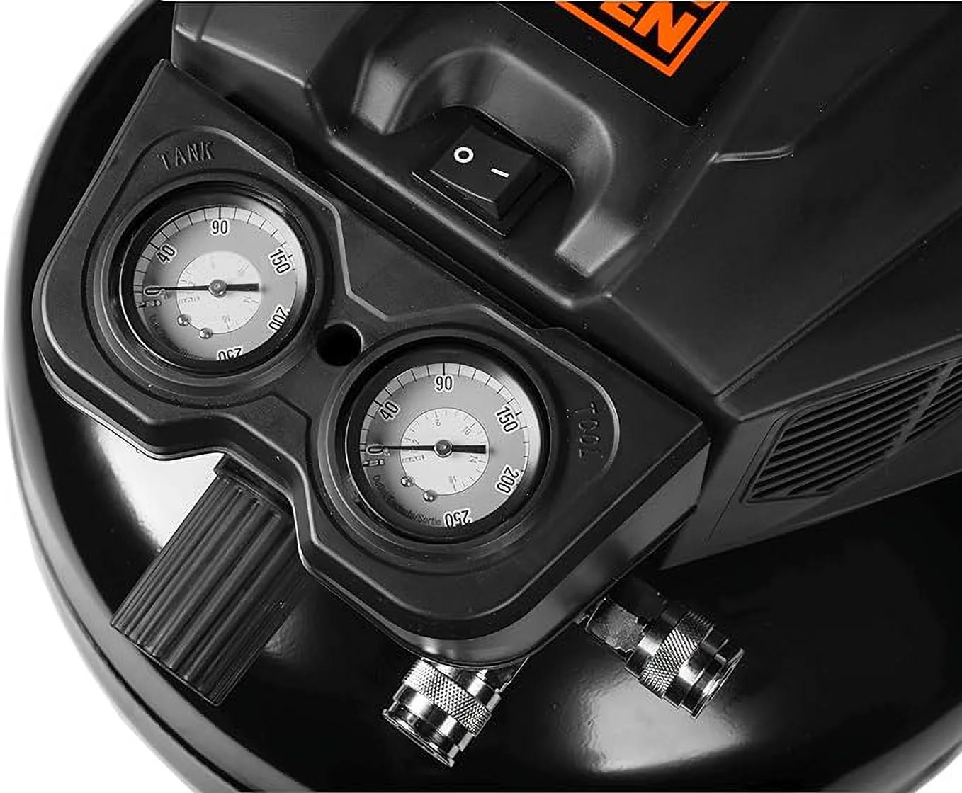 WEN, Oil-Free Pancake Style 150 PSI Air Compressor 6 Gallon - Image 3