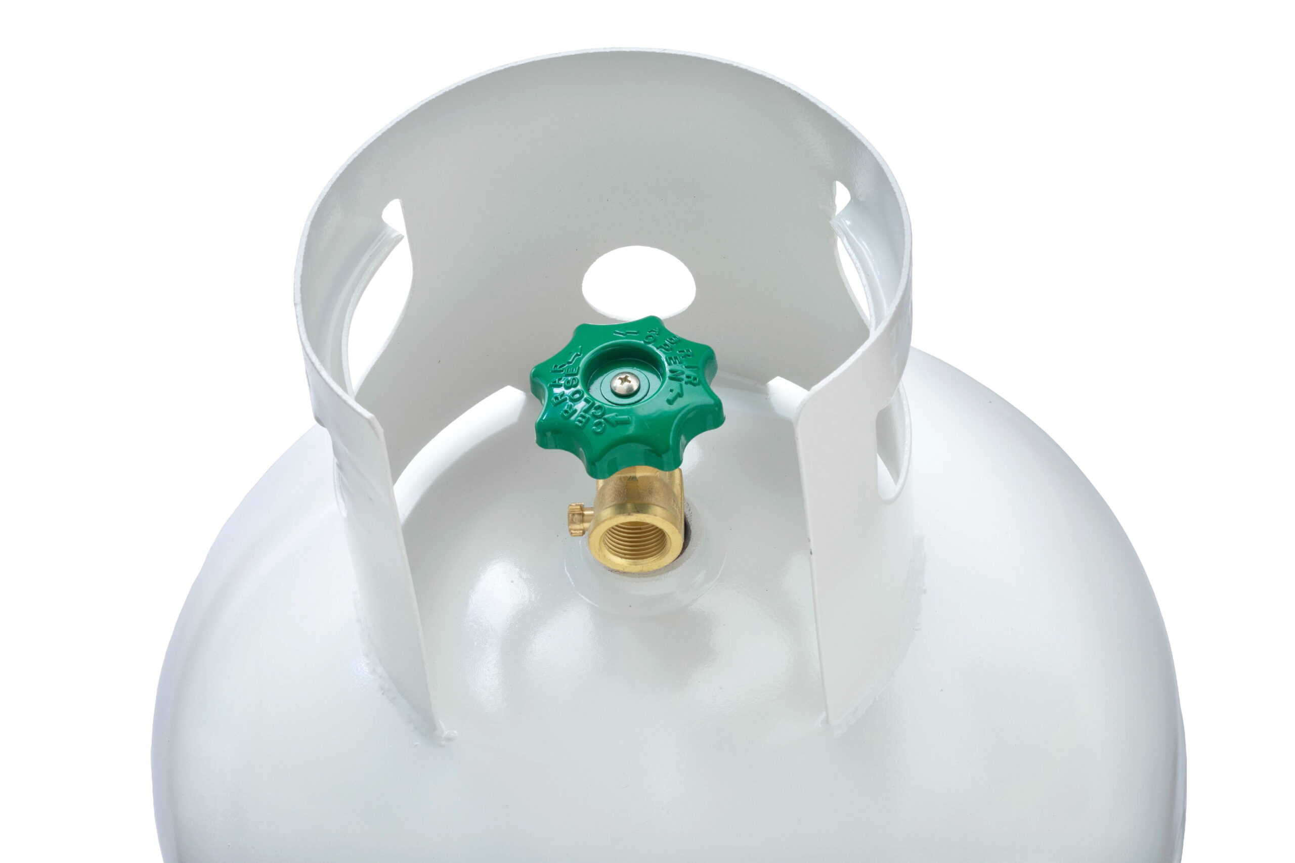 100 lb Steel Propane Cylinder with POL Valve, Empty - Image 2