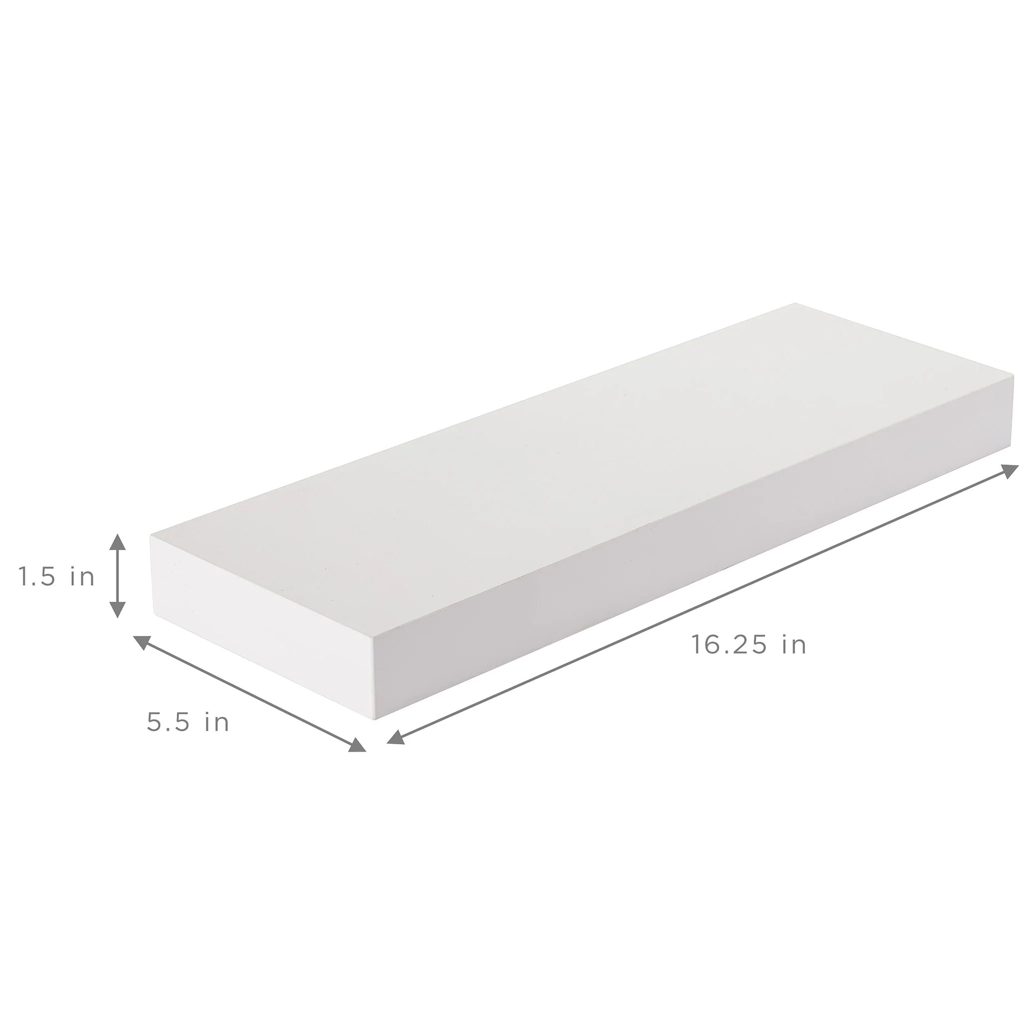 16 Inch Floating Wall Shelves, 3 Pack Farmhouse Hanging Display and Storage Shelves - Image 8