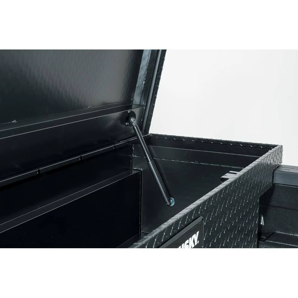 61.86 Matte Black Aluminum Low Profile Truck Tool Box for Mid-Size Trucks - Image 5