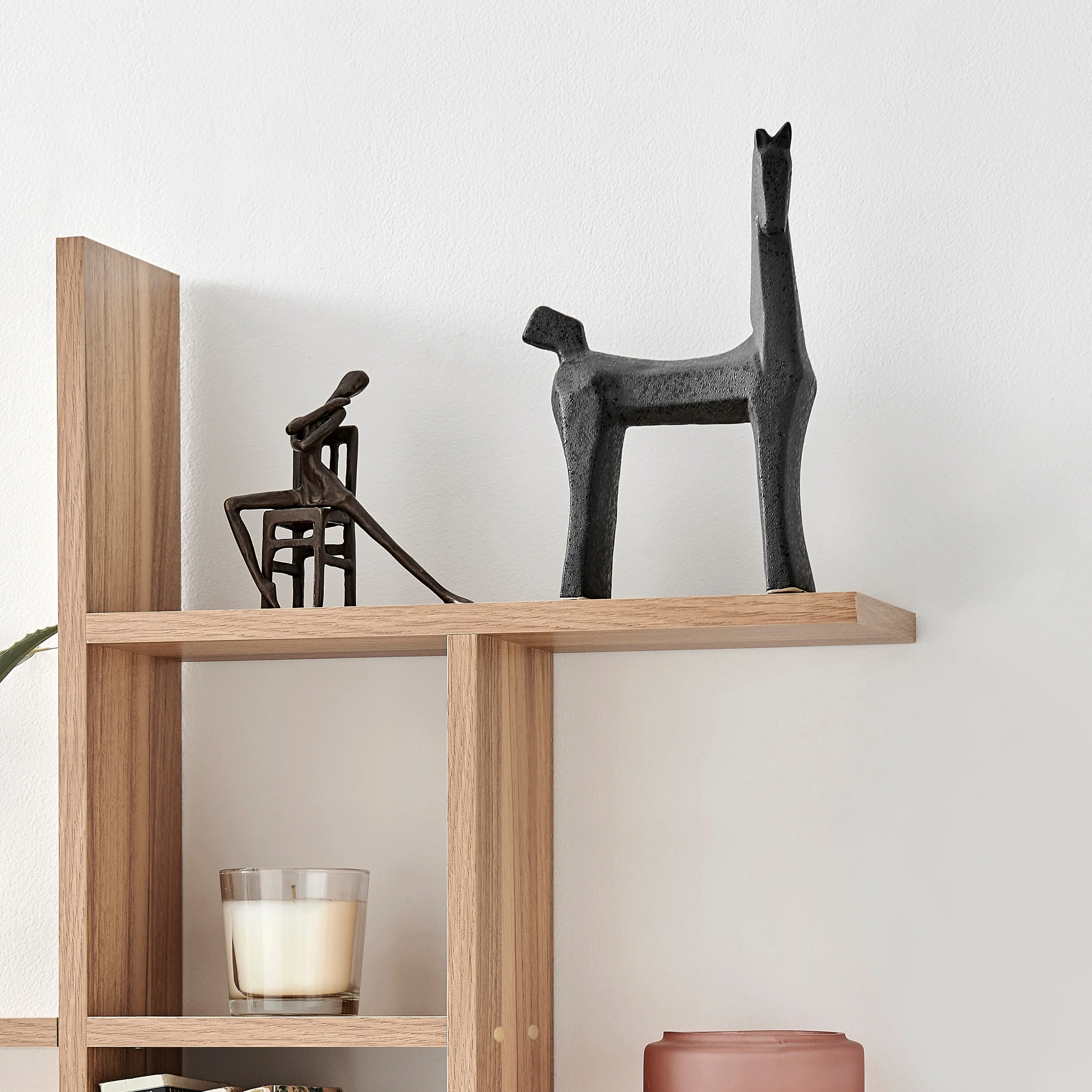 Cantilever Floating Wall Shelf, Modern Decorative Display Shelf for Living Room, Bedroom and Home Storage - Image 26