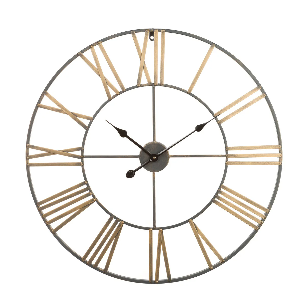 Modern Round Metal Wall Clock, Decorative Circular Hanging Clock for Living Room, Bedroom and Office - Image 11