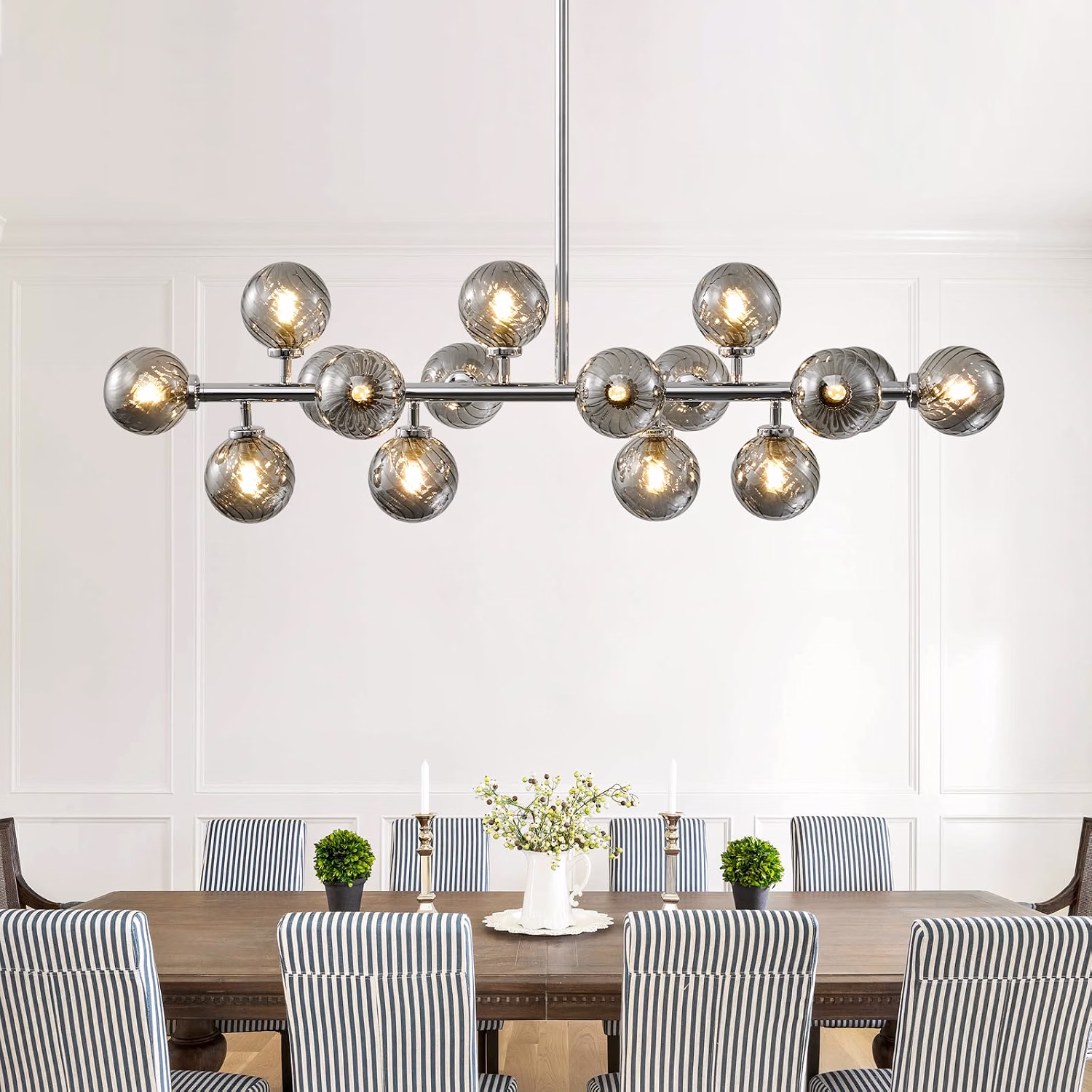 Mid Century Modern Sputnik Chandelier,16-Light Dining Room Light Fixture - Image 5