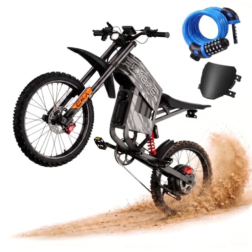 7000W/8000W 60MPH Electric Dirt Bike for Adult Electric Motorcycle