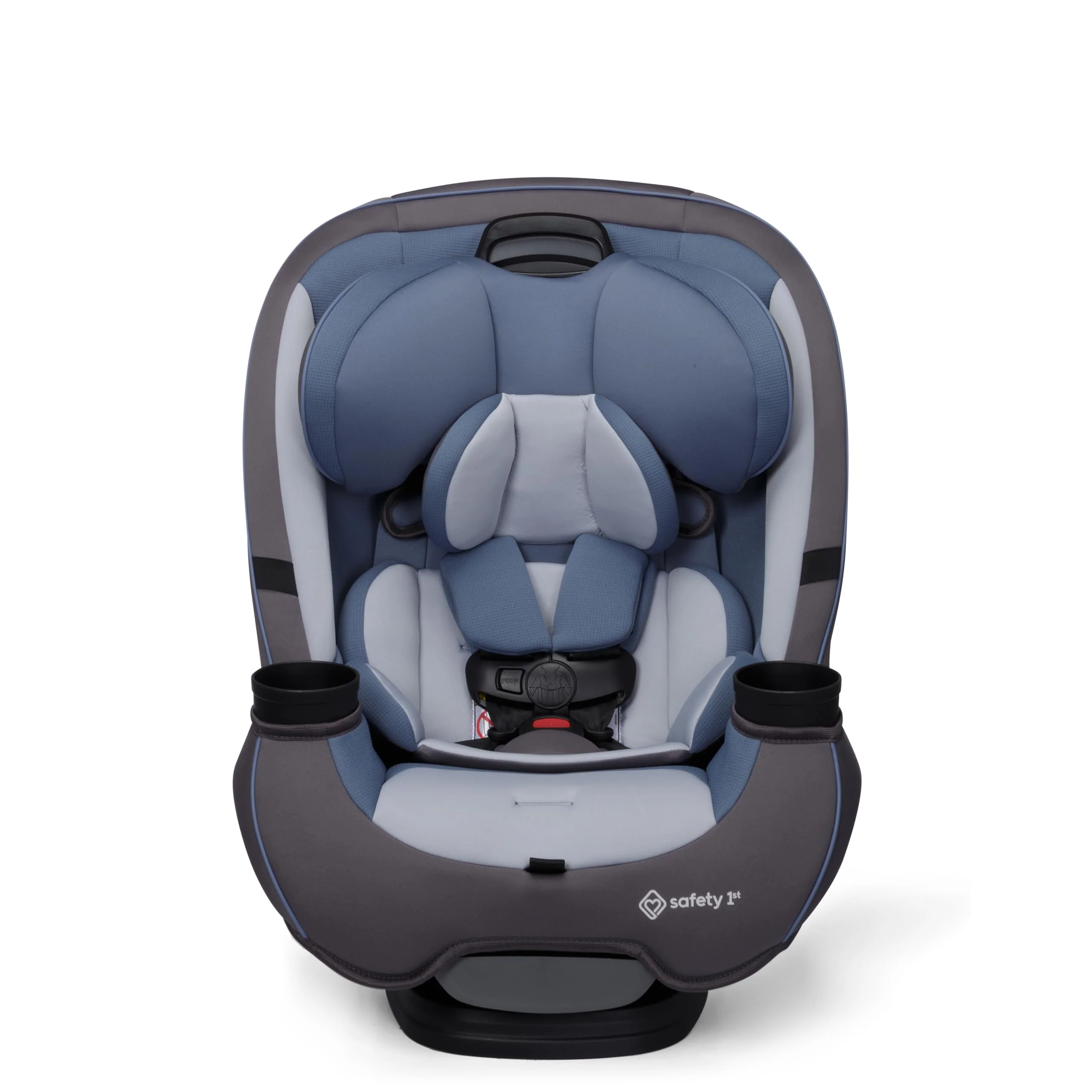 3-in-1 Slim Convertible Car Seat, All-in-One Infant Toddler Booster Seat, Rear & Forward Facing Child Safety Seat, Blue - Image 15