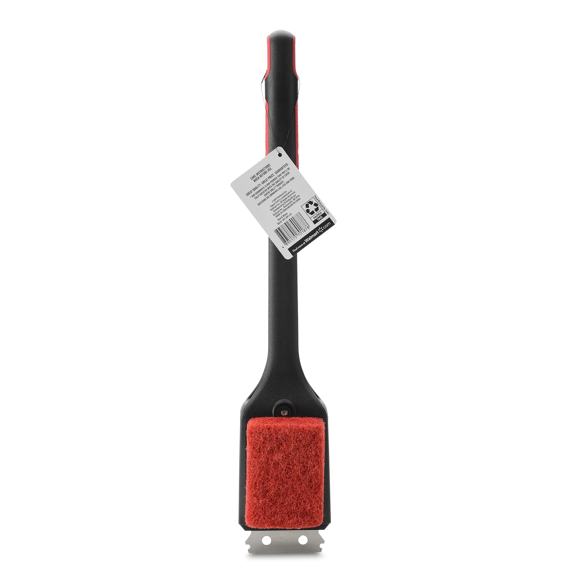 Expert Grill 3 in 1 Cleaning Grill Brush with Stainless Steel Scraper - Image 8