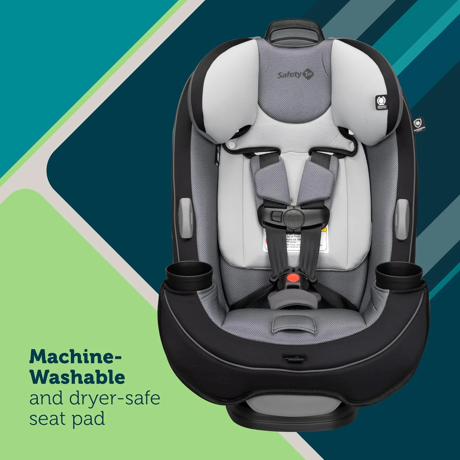 3-in-1 Convertible Car Seat, All-In-One Infant Toddler Booster Seat, Rear & Forward Facing Child Safety Seat - Image 4