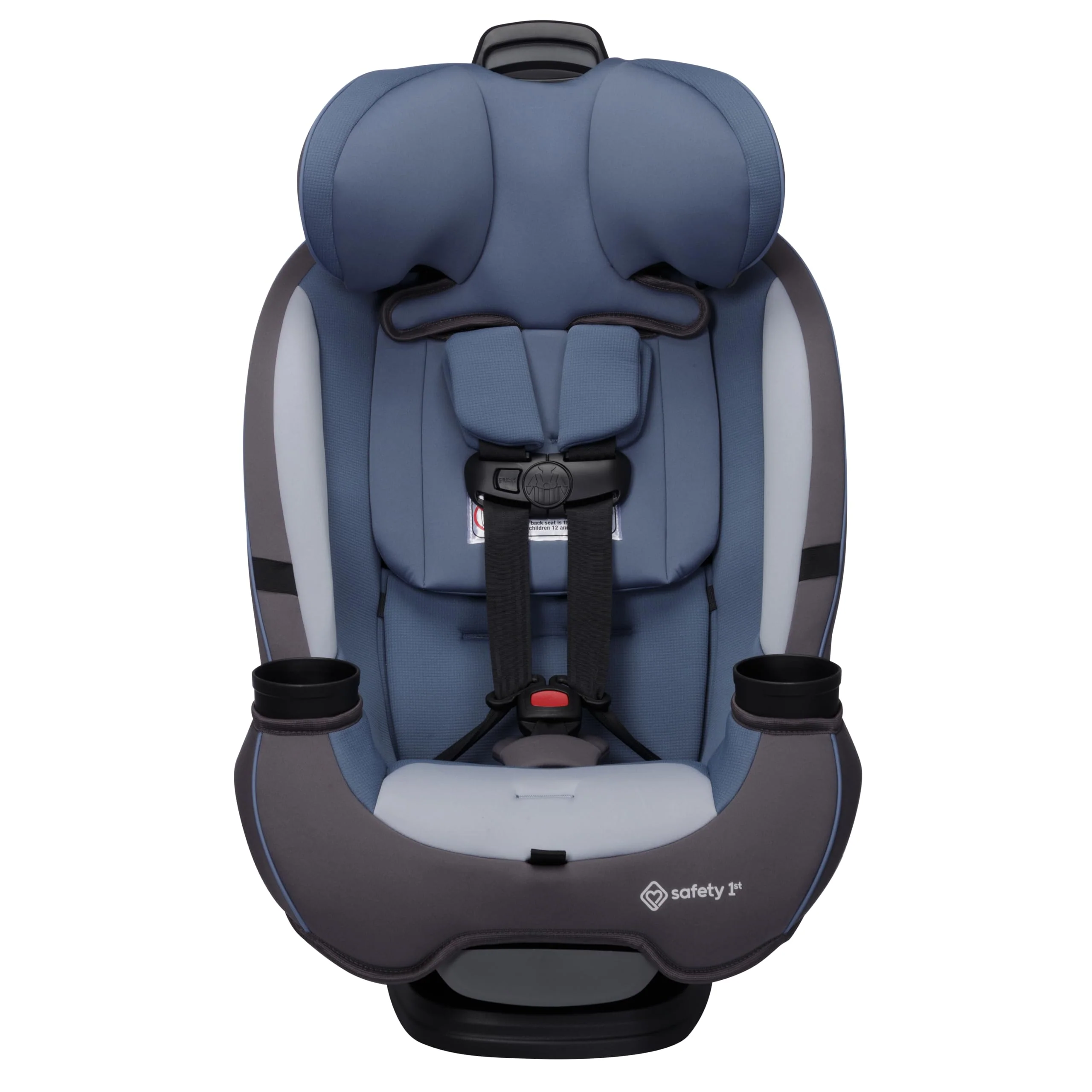 3-in-1 Slim Convertible Car Seat, All-in-One Infant Toddler Booster Seat, Rear & Forward Facing Child Safety Seat, Blue - Image 16