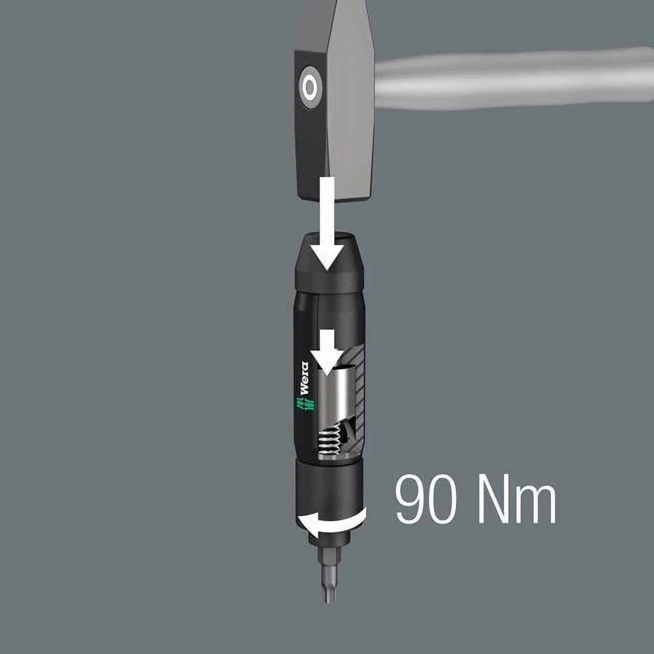 Wera Impact Driver Set (17-Piece) - 90 Nm Manual Screwdriver Kit with Hex & TORX Bits in Textile Box - Image 5