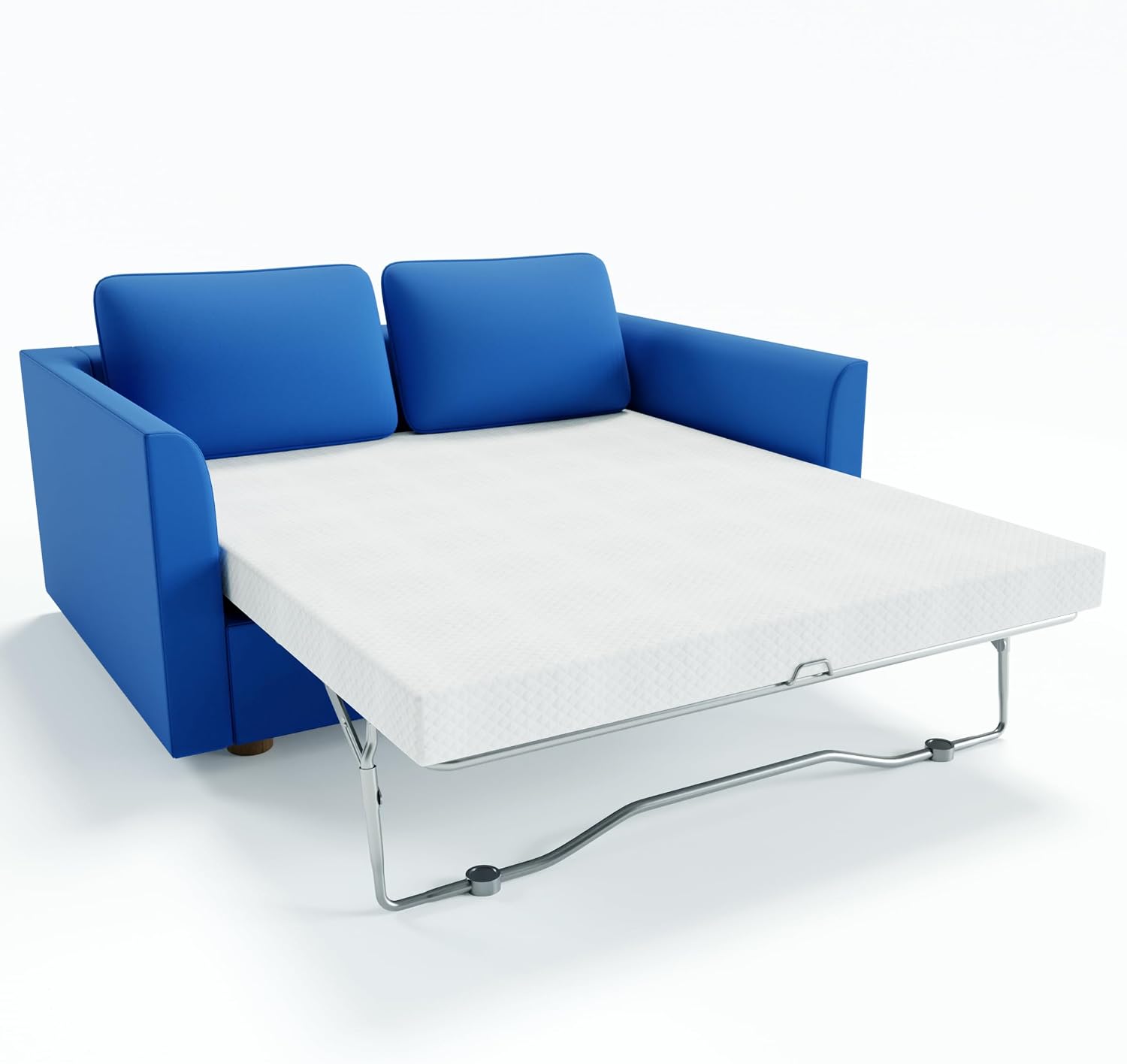 4.5 Inch Cold Gel Memory Foam Mattress Replacement for Sleeper Sofa and Couch Beds -Twin Size CertiPUR-US Certified (Sofa Not Included)
