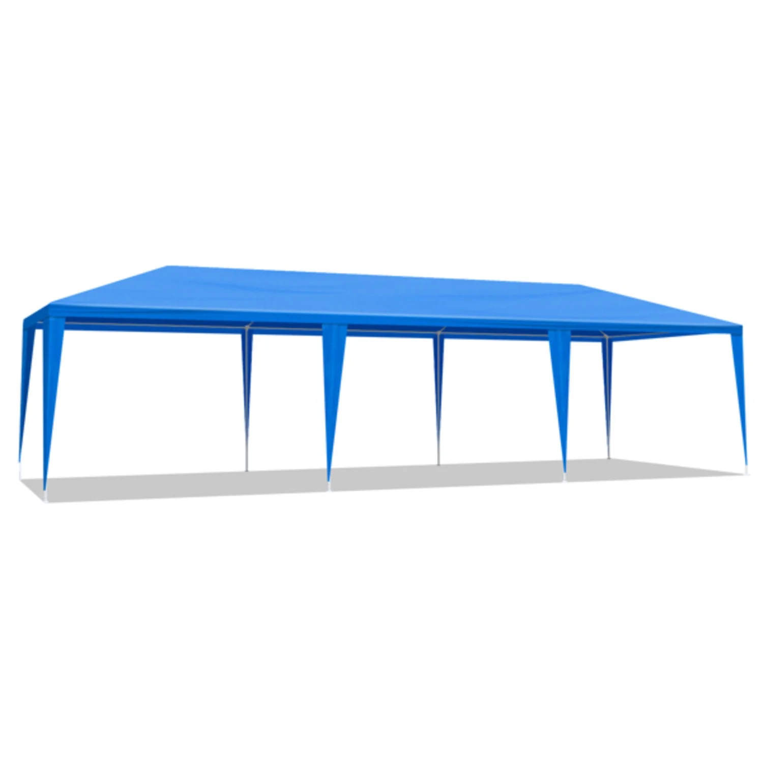 10'x30' Outdoor Party Tent With 8 Removable Sidewalls Canopy Blue Waterproof Shelters Gazebo For BBQ Birthday Party Wedding Events Backyard Garden And Patio - Image 3