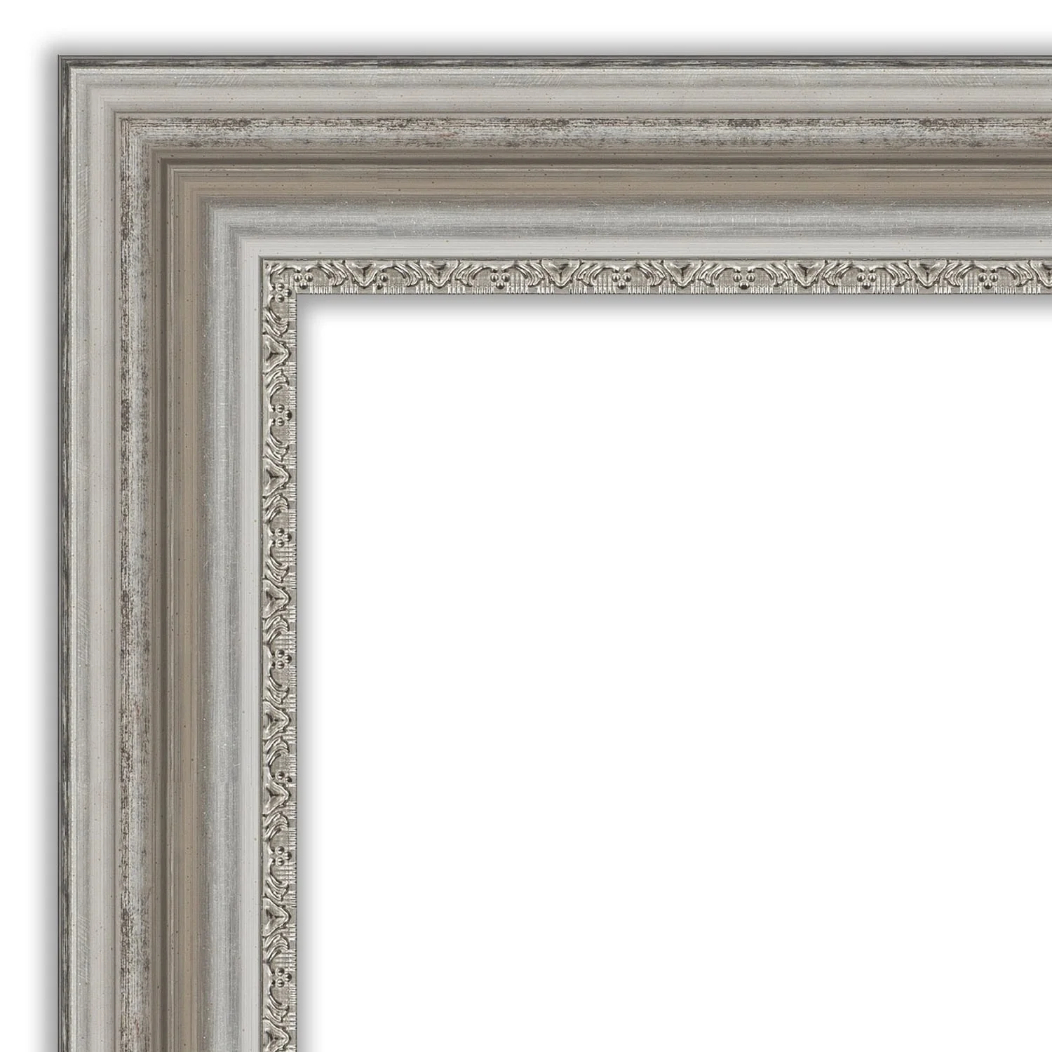 Beveled Bathroom Wall Mirror, Silver Frame Decorative Vanity Mirror for Bathroom, Bedroom and Entryway - Image 29