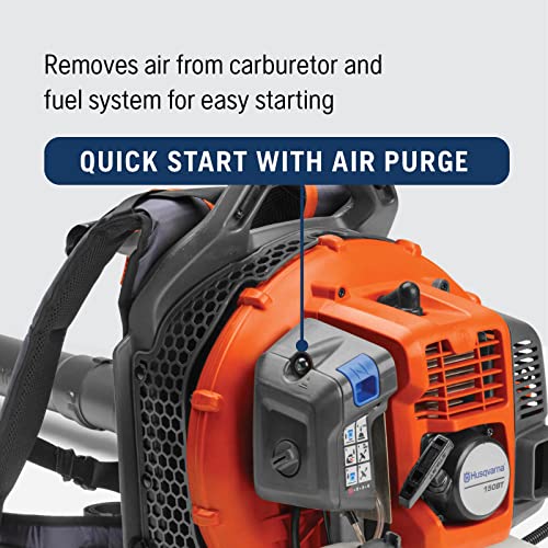 150BT Gas Backpack Leaf Blower, 51cc 2.16HP, 765CFM 270MPH, Ergonomic Design - Image 6
