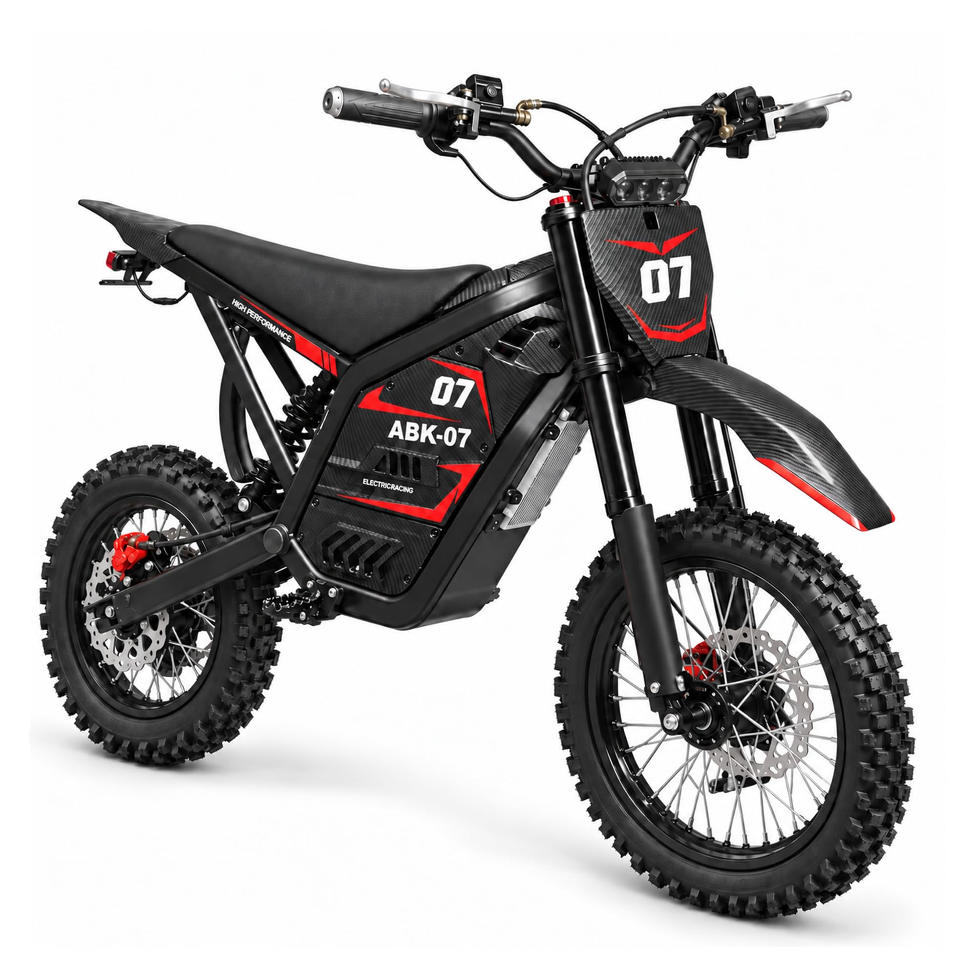ABK07 38-45mph Electric Dirt Bike for Adults, 40 Mile E Motorcycle - Image 2