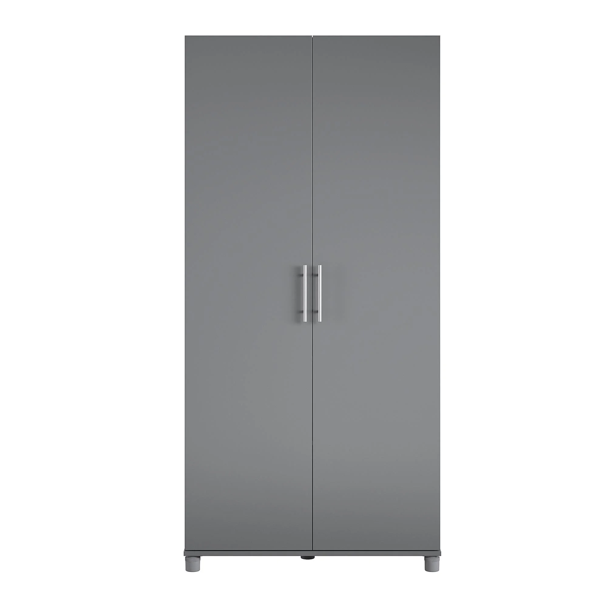 Camberly 36" Utility Storage Cabinet, Black Oak - Image 14