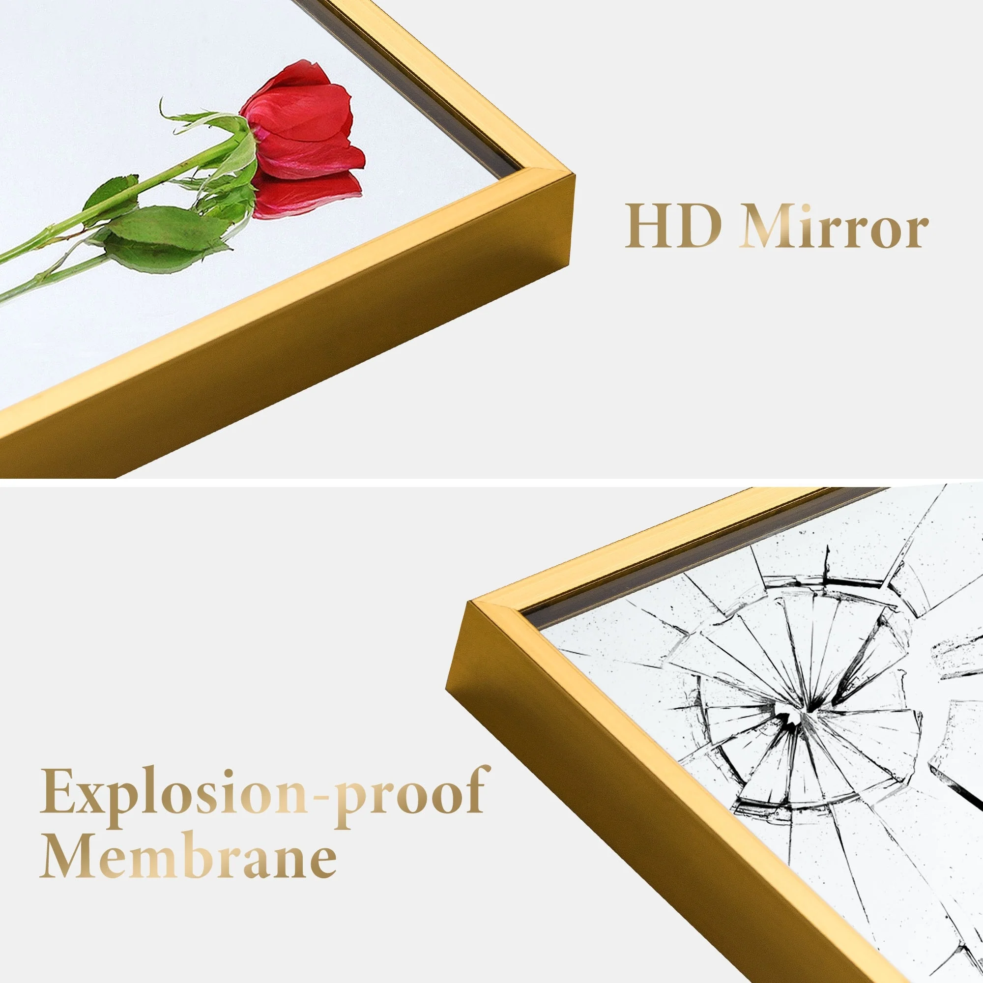 Large Full Length Wall Mounted Mirror, Full Body Dressing Mirror for Bedroom, Entryway and Home Decor - Image 6