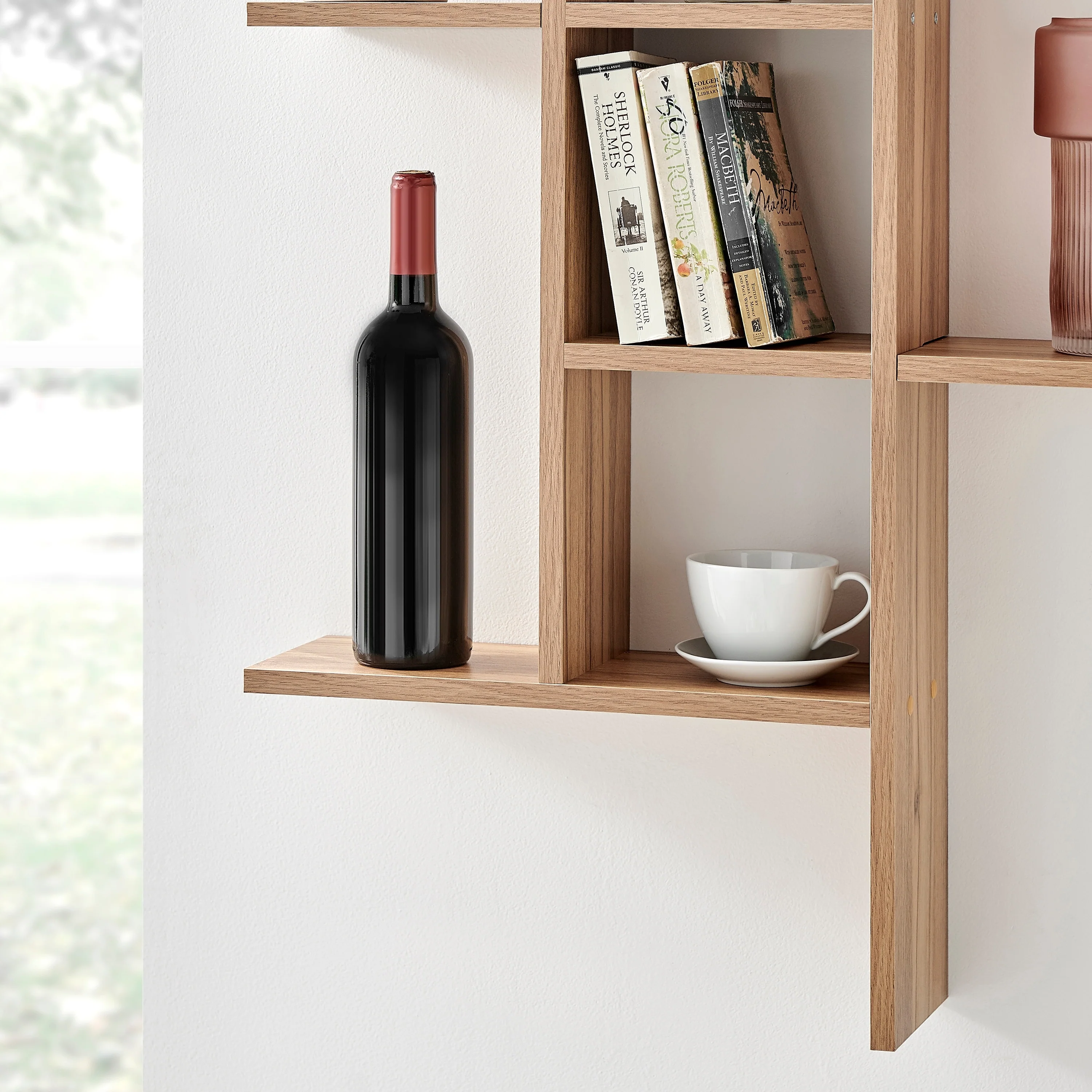Cantilever Floating Wall Shelf, Modern Decorative Display Shelf for Living Room, Bedroom and Home Storage - Image 27