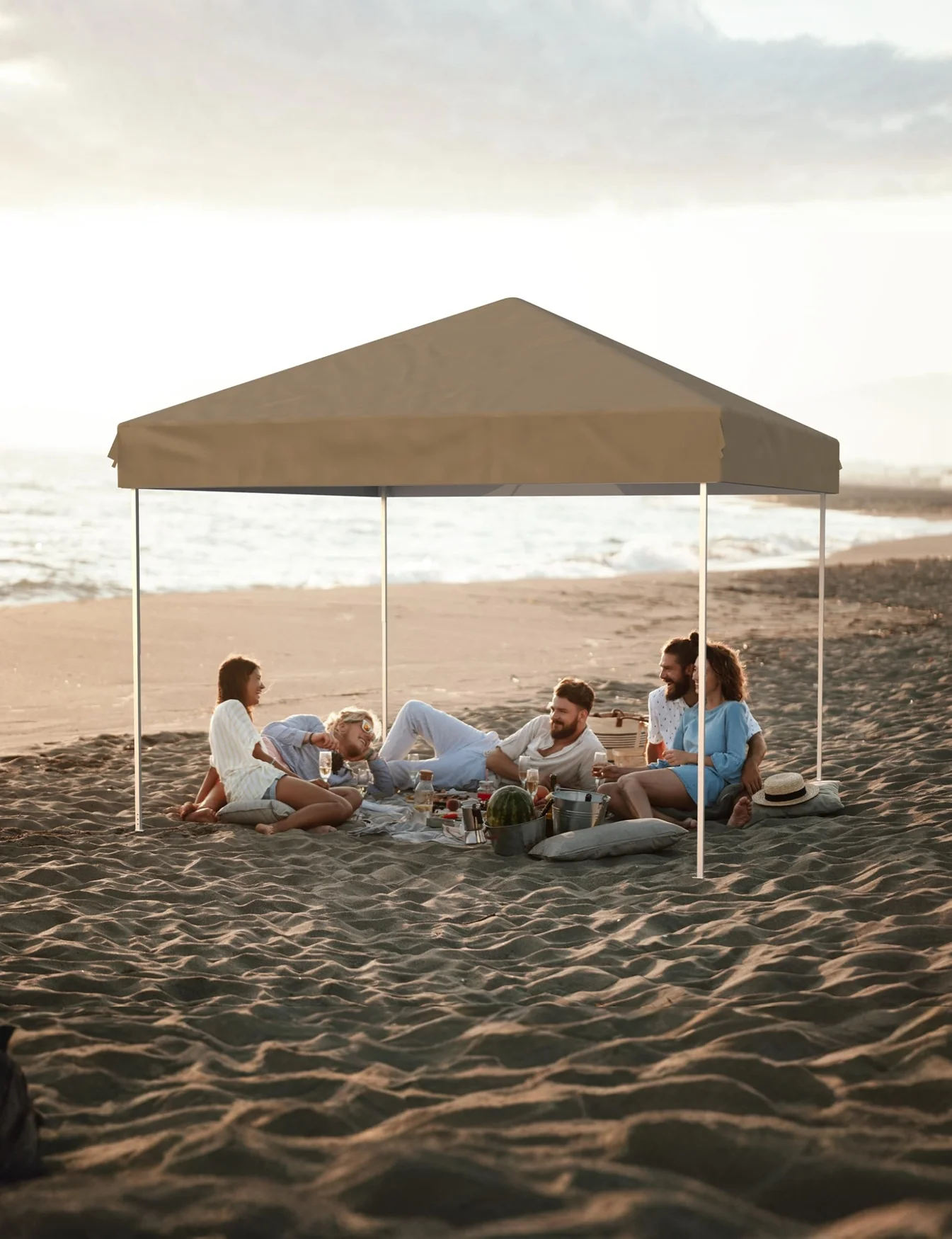 Arigeas Pop Up Canopy Tent 10'x10' with Adjustable Height, Easy Outdoor Sun Shade Shelter for Party, Event, Patio - Image 16