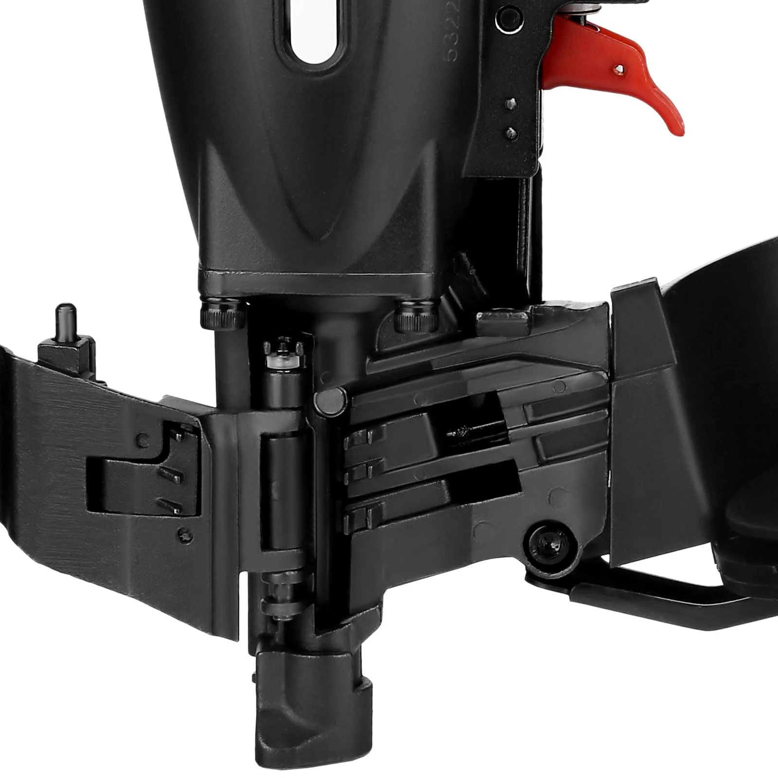 3PLUS HCN45SP 11 Gauge 15 Degree 3/4" to 1-3/4" Coil Roofing Nailer Pneumatic Roof Nail Gun - Image 5