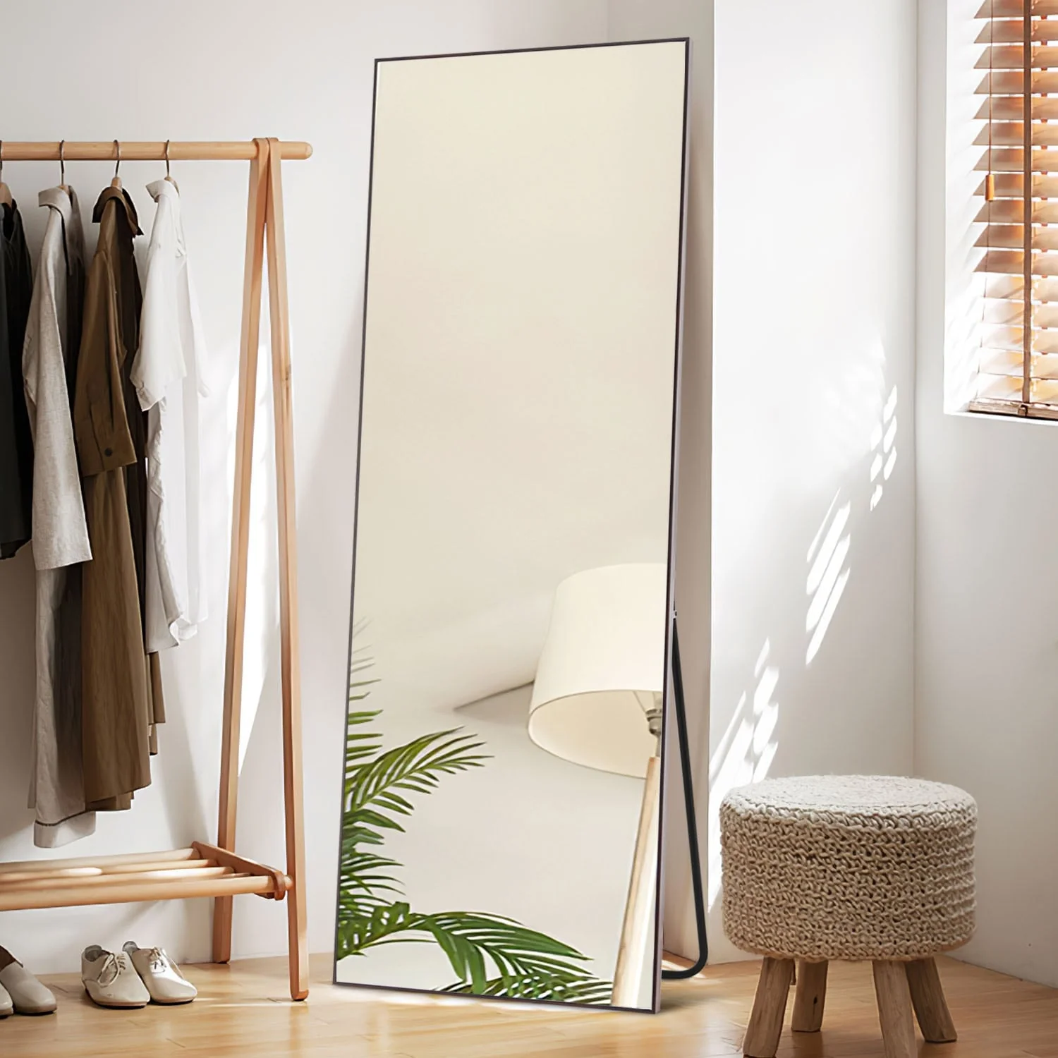 Large Full Length Wall Mounted Mirror, Full Body Dressing Mirror for Bedroom, Entryway and Home Decor - Image 9