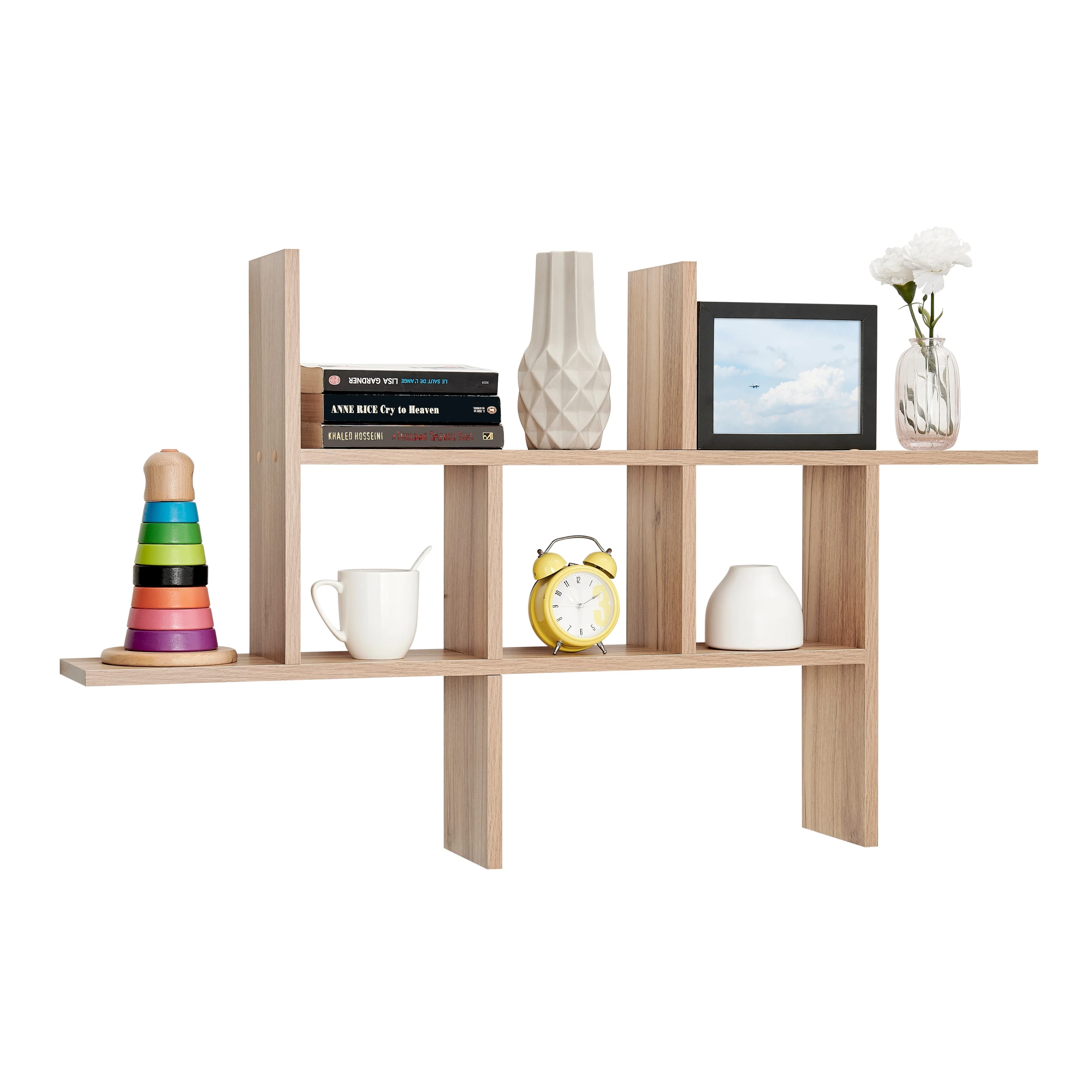 Cantilever Floating Wall Shelf, Modern Decorative Display Shelf for Living Room, Bedroom and Home Storage - Image 33