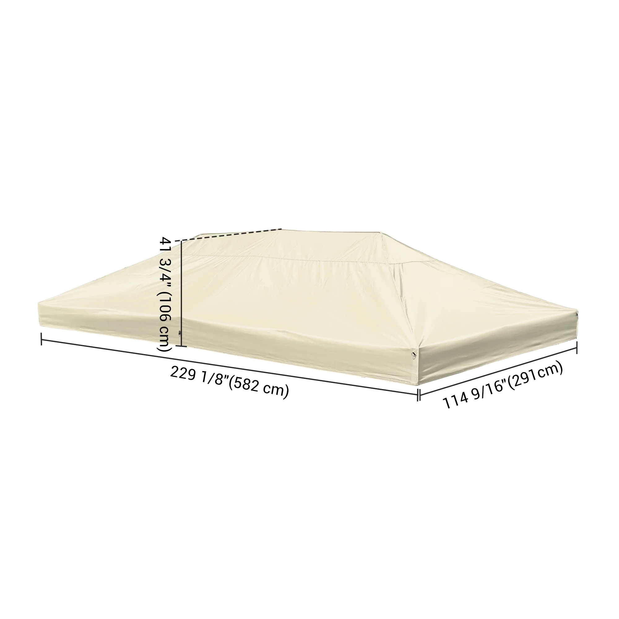 InstaHibit 10x20Ft Replacement Pop up Canopy Top Sunshade Cover Outdoor Patio - Image 14