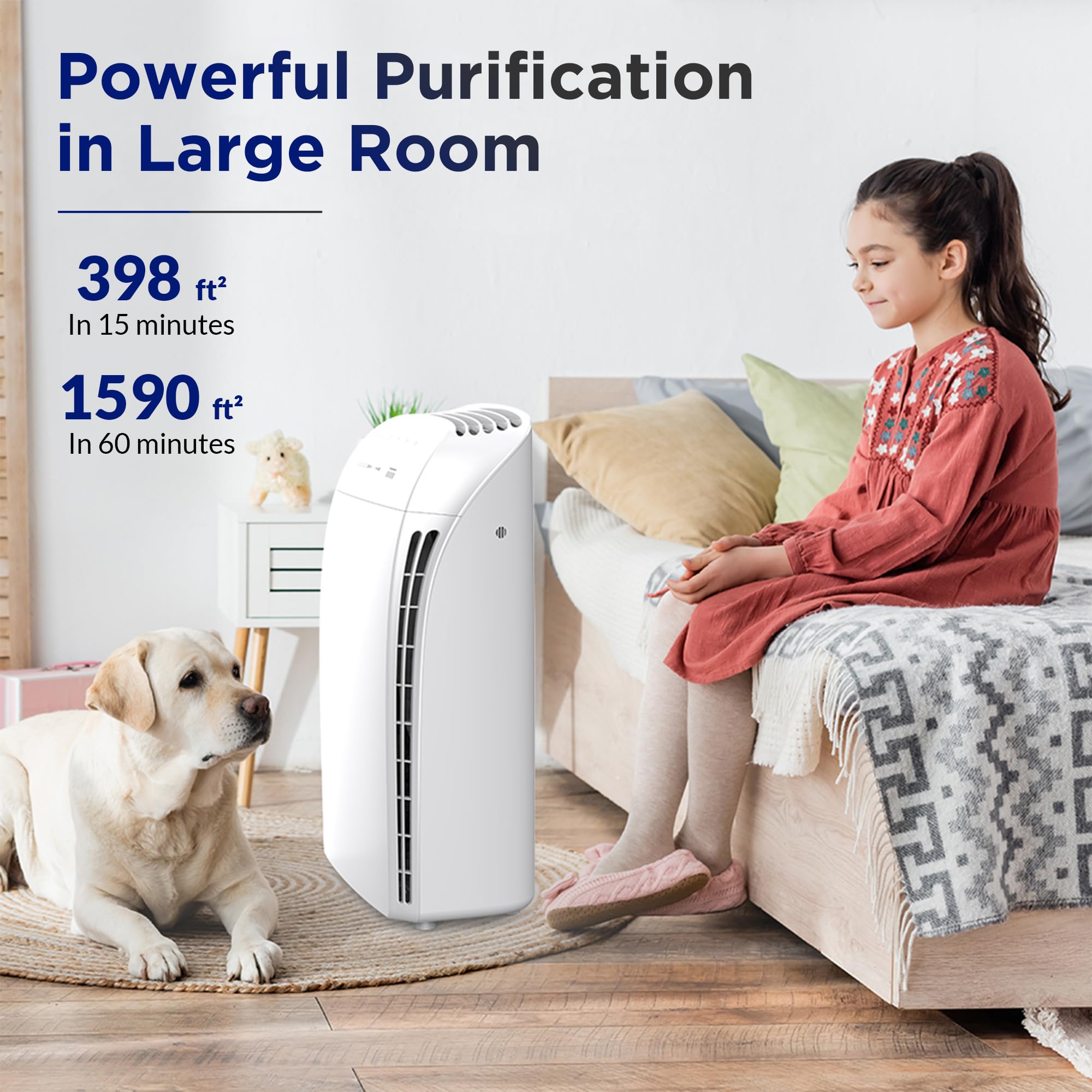 Air Purifier for Home, Room Up to 1590 sq ft. - Image 4