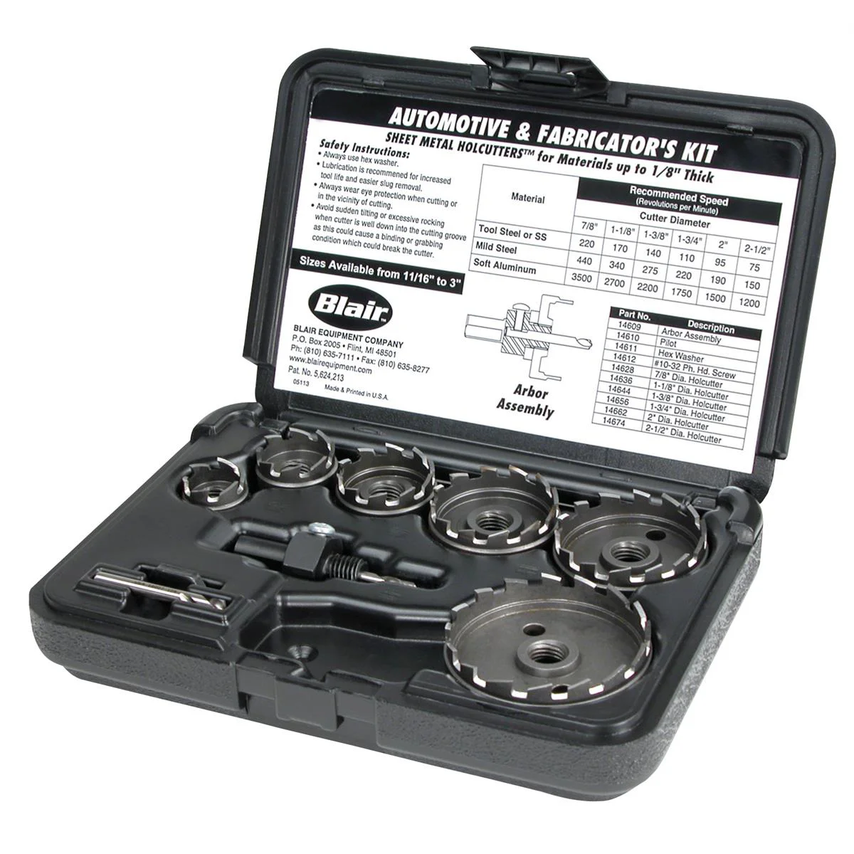 Blair 14006 Holcutte Kit - Image 2