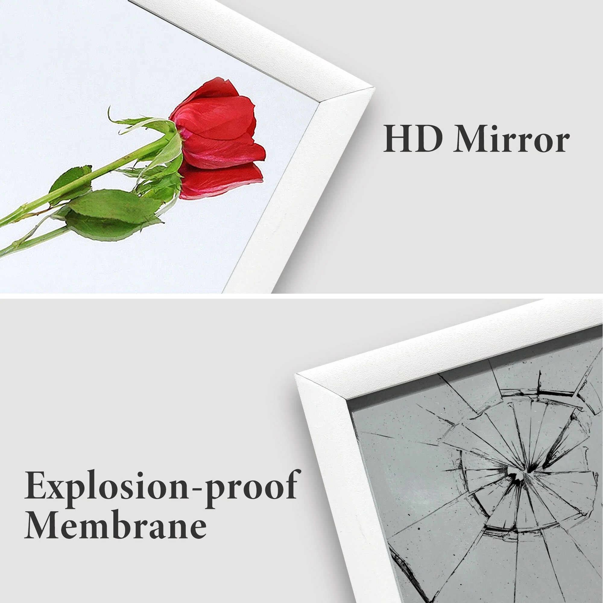 Large Full Length Wall Mounted Mirror, Full Body Dressing Mirror for Bedroom, Entryway and Home Decor - Image 38