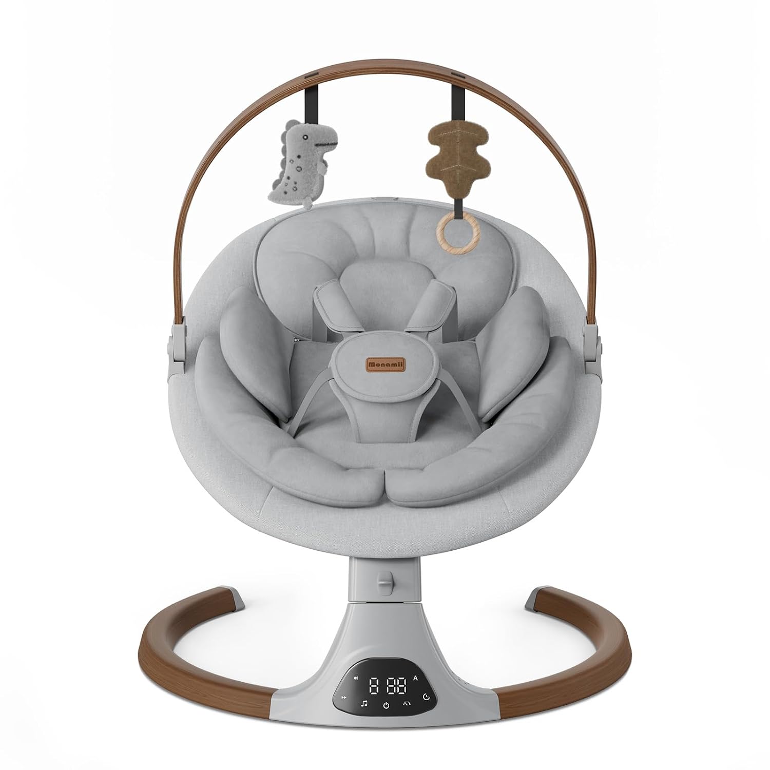 Baby Swings for Infants, Bluetooth Infant Swing with Music Speaker - Image 3