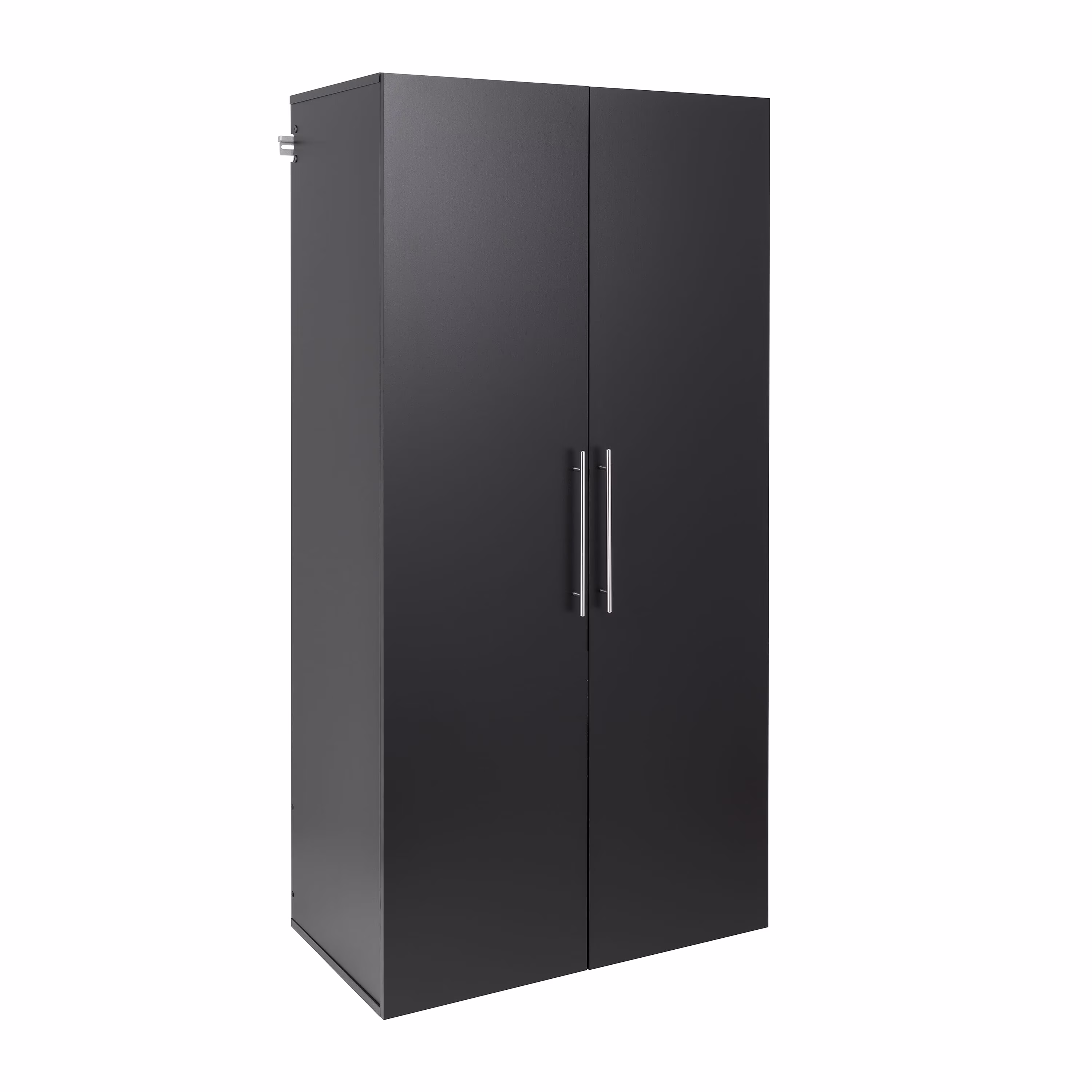 Prepac HangUps Large Storage Cabinet - Immaculate Light Gray 36" Cabinet with Storage Shelves and Doors; Ideal for Bin and General Storage Solutions - Image 3