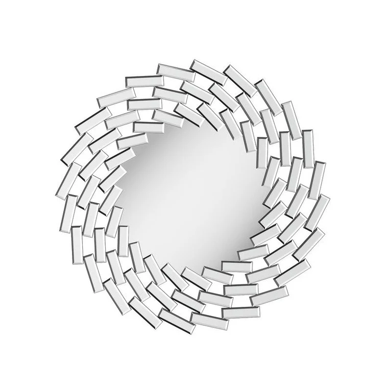 Round Sunburst Wall Mirror, Decorative Accent Mirror for Living Room, Bedroom and Entryway Home Decor - Image 7