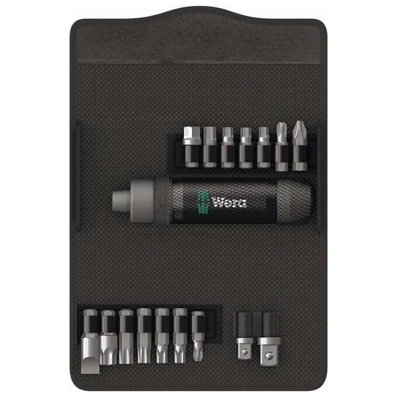 Wera Impact Driver Set (17-Piece) - 90 Nm Manual Screwdriver Kit with Hex & TORX Bits in Textile Box - Image 2