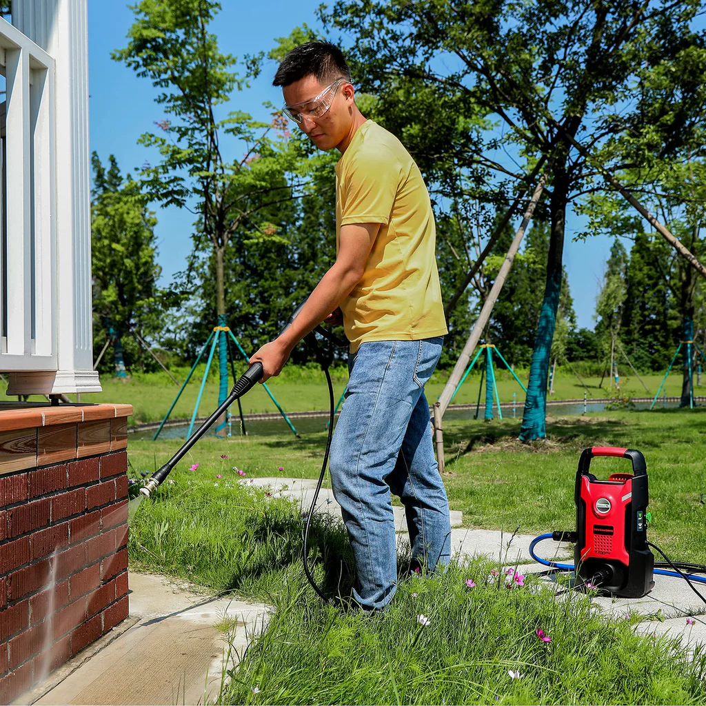 POWERWORKS 1700 Psi 1.2 GPM Pressure Washer, for Cleaning Homes/Cars/Driveways/Patios - Image 5