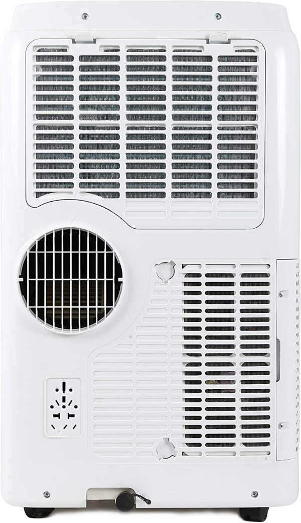 14,000 BTU Portable Air Conditioner with Heat and Remote Control, White - Image 2