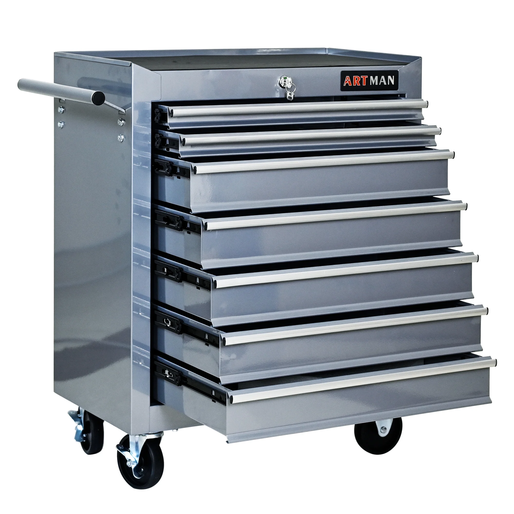 ARTMAN 7 Drawer Tool Rolling Storage Cart ,Tool Boxes Tool Chest with Wheels and Drawers for Garage Workshop Warehouse - Image 71