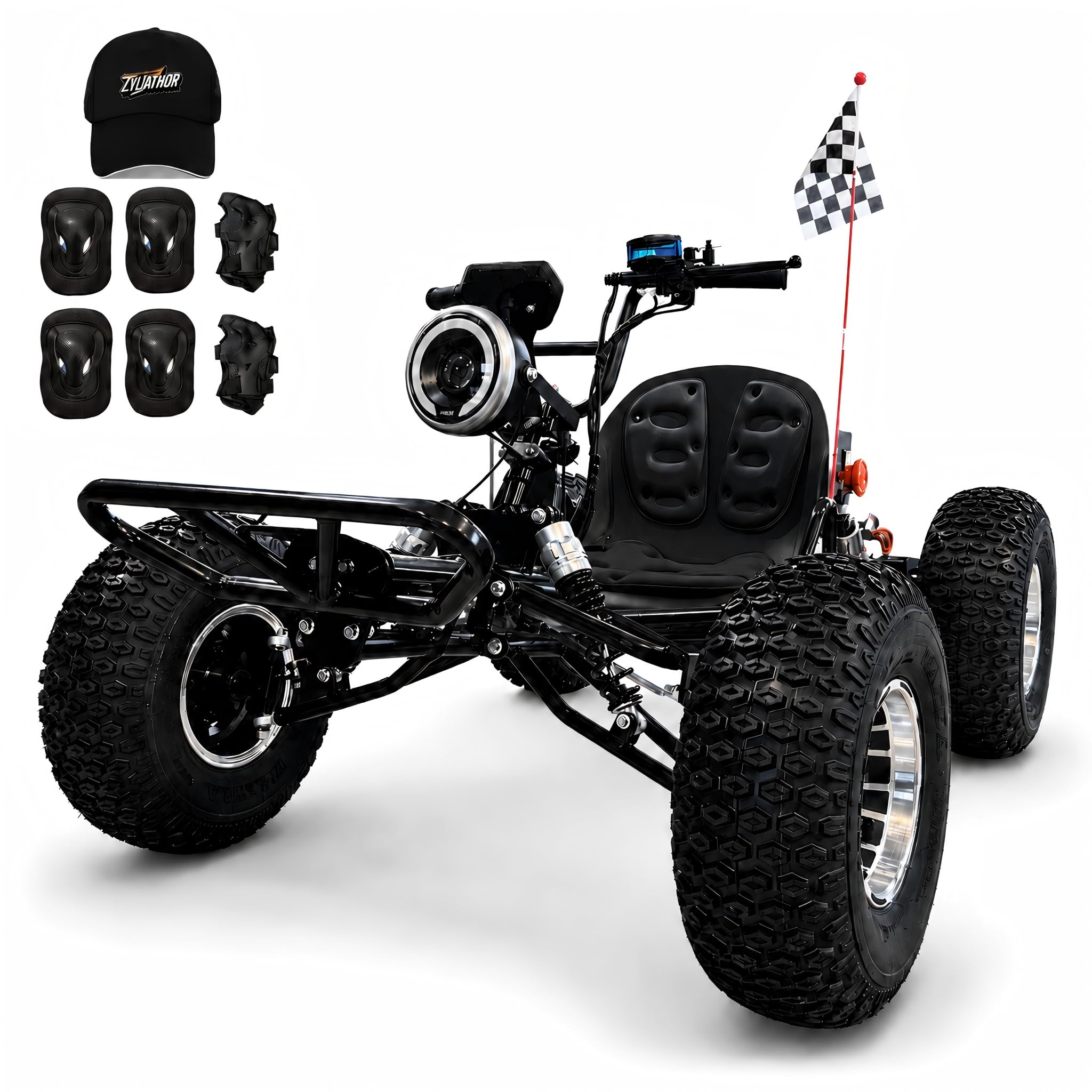 72V 3000W Electric Off-Road Go Kart for Adults & Teens - Image 2