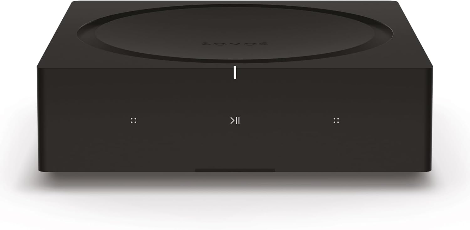 Versatile Black Audio Amplifier for All Entertainment - Image 2