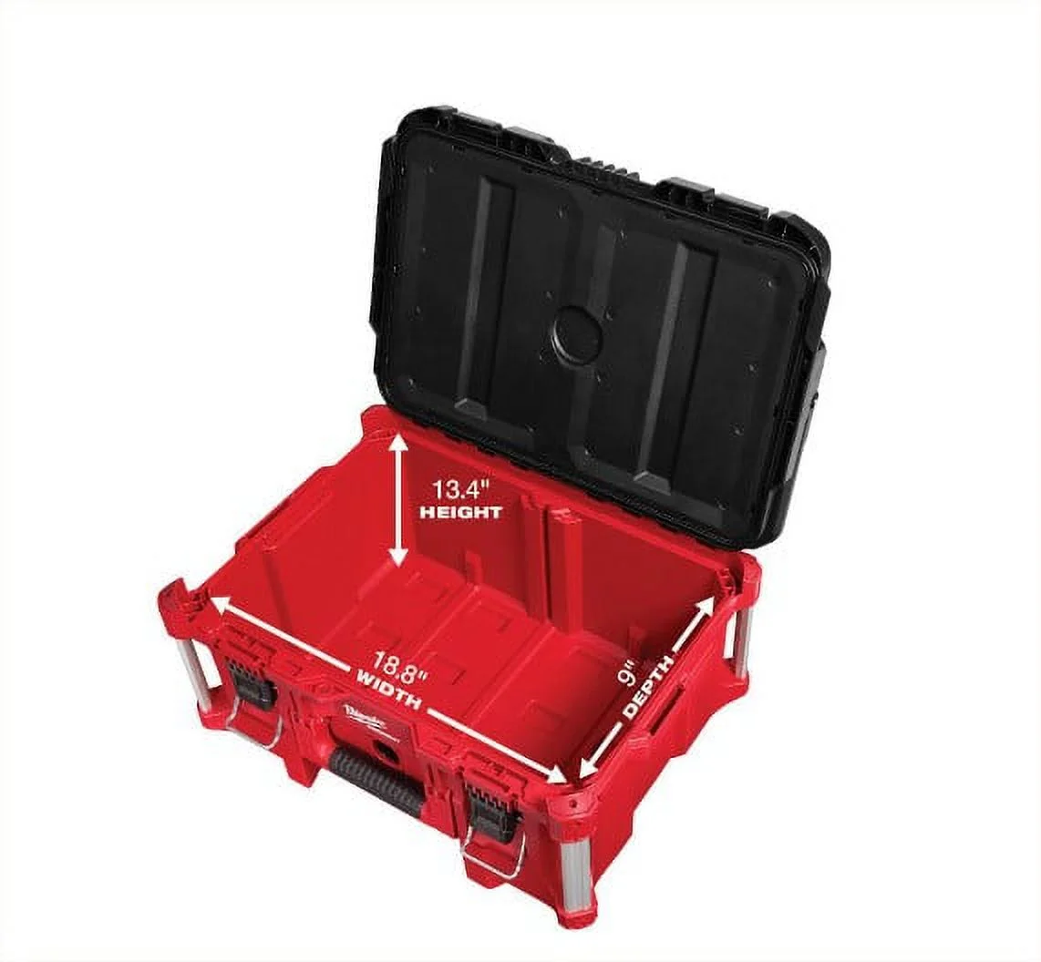 Milwaukee - PACKOUT 22 in. Large Portable Tool Box Fits Modular Storage System - Image 3