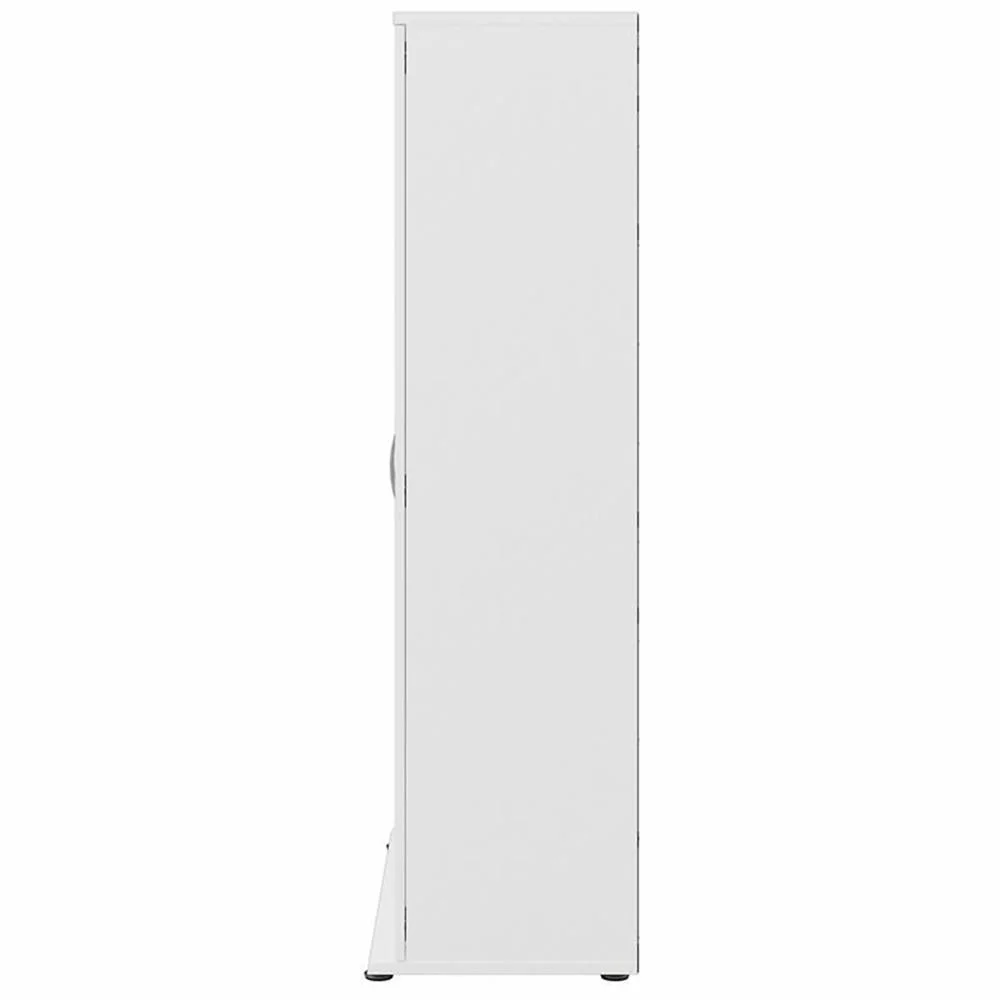 Pemberly Row Tall Garage Storage Cabinet in Platinum Gray - Engineered Wood - Image 16
