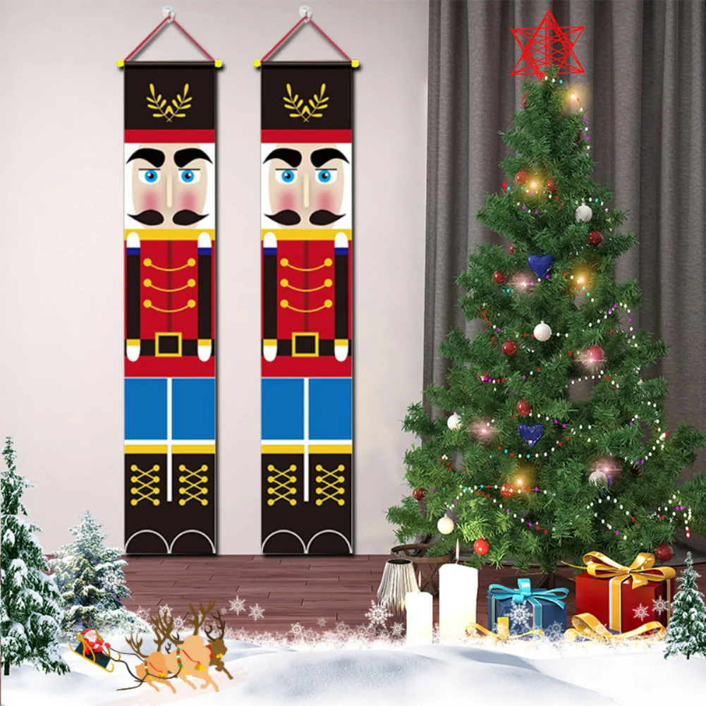 71" x 12" Christmas Polyester Outdoor Banner (2 Pack) - Image 8