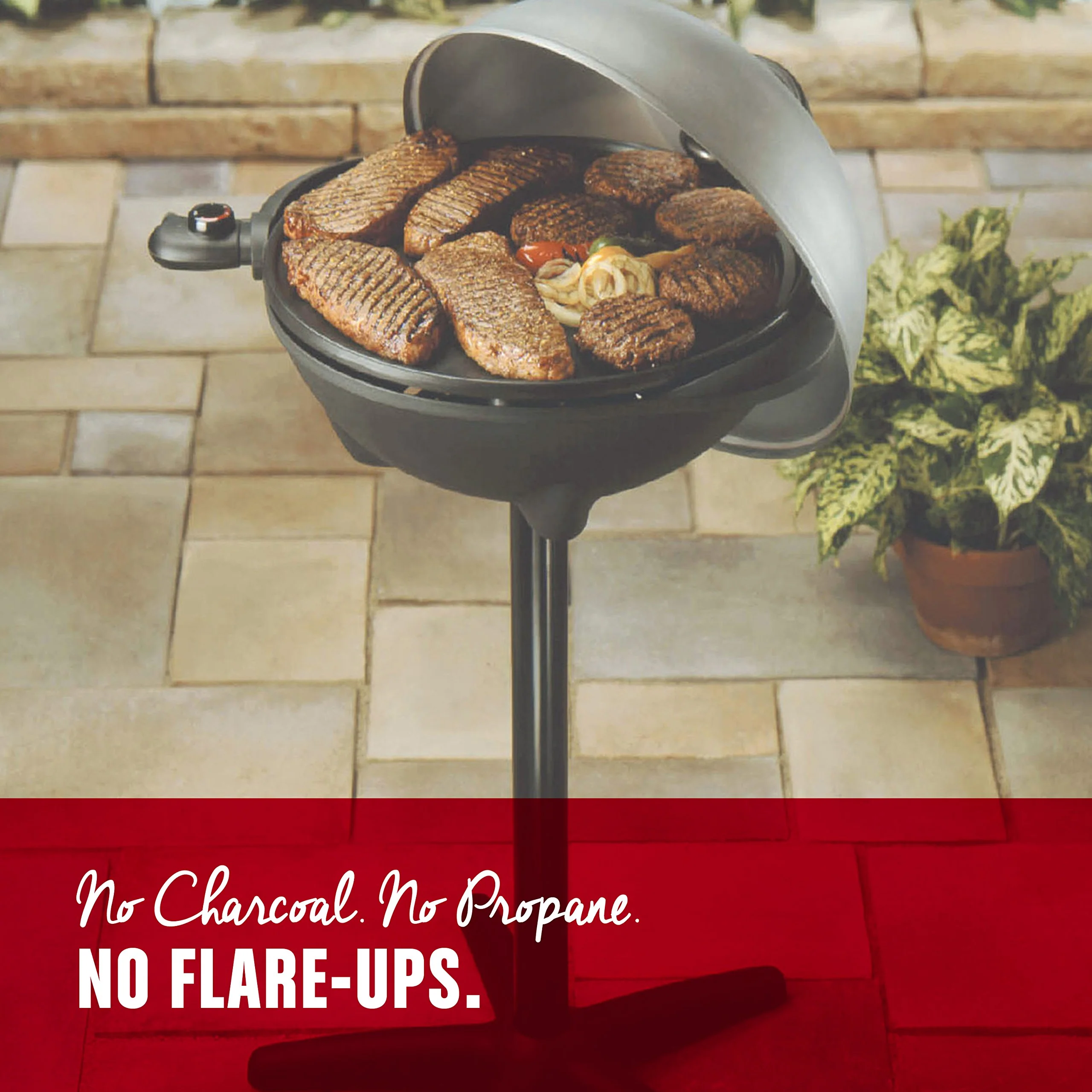 Silver 12+ Servings Upto 15 Electric Grill - Image 7
