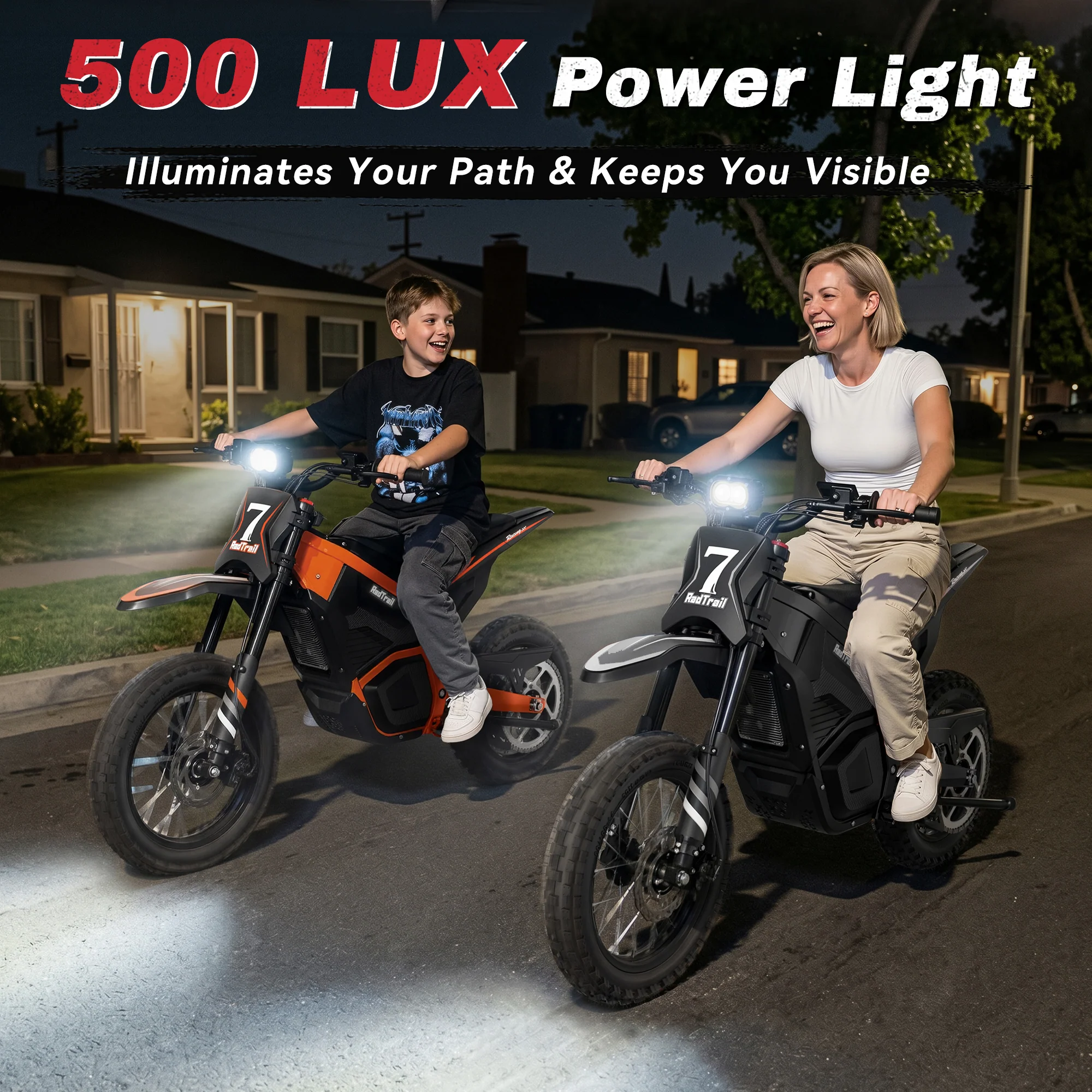 48V 2000W Peak Class Electric Dirt Bike Ages 13+ - Image 5